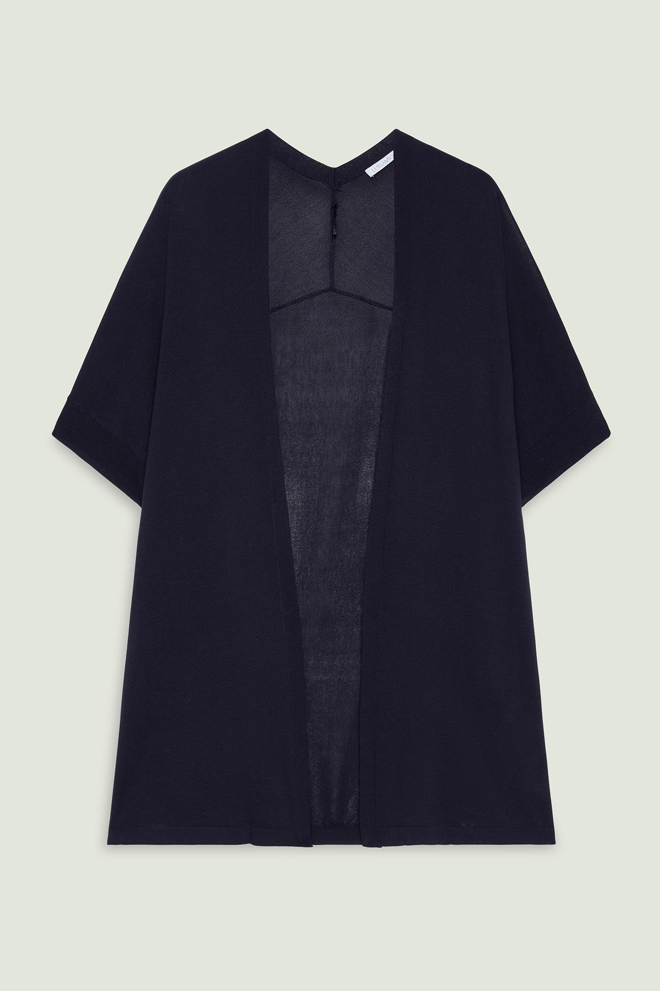 CARDIGAN IN VISCOSA CREPE