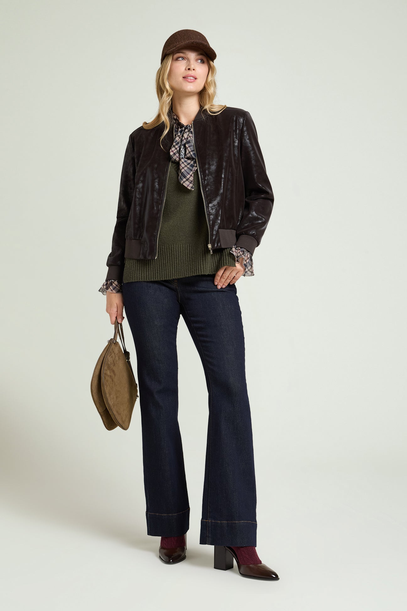 BOMBER ASPETTO VINTAGE