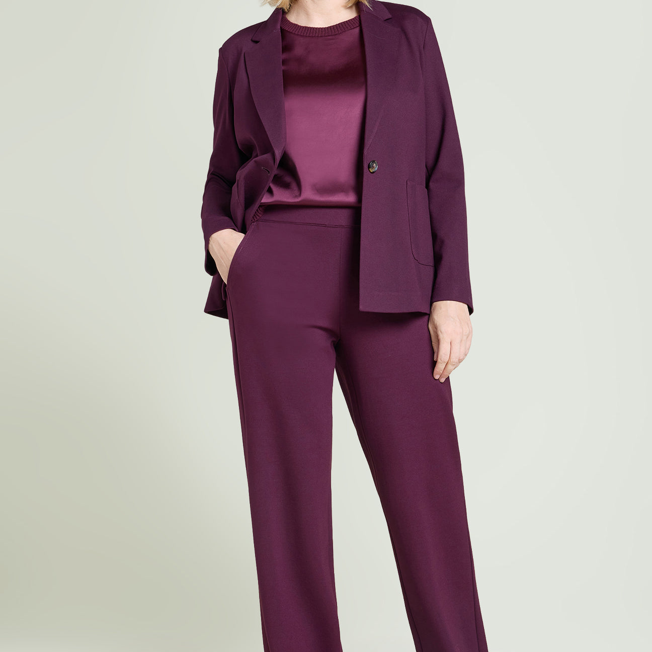 PANTALONI PULL-ON AMPI IN PUNTO MILANO