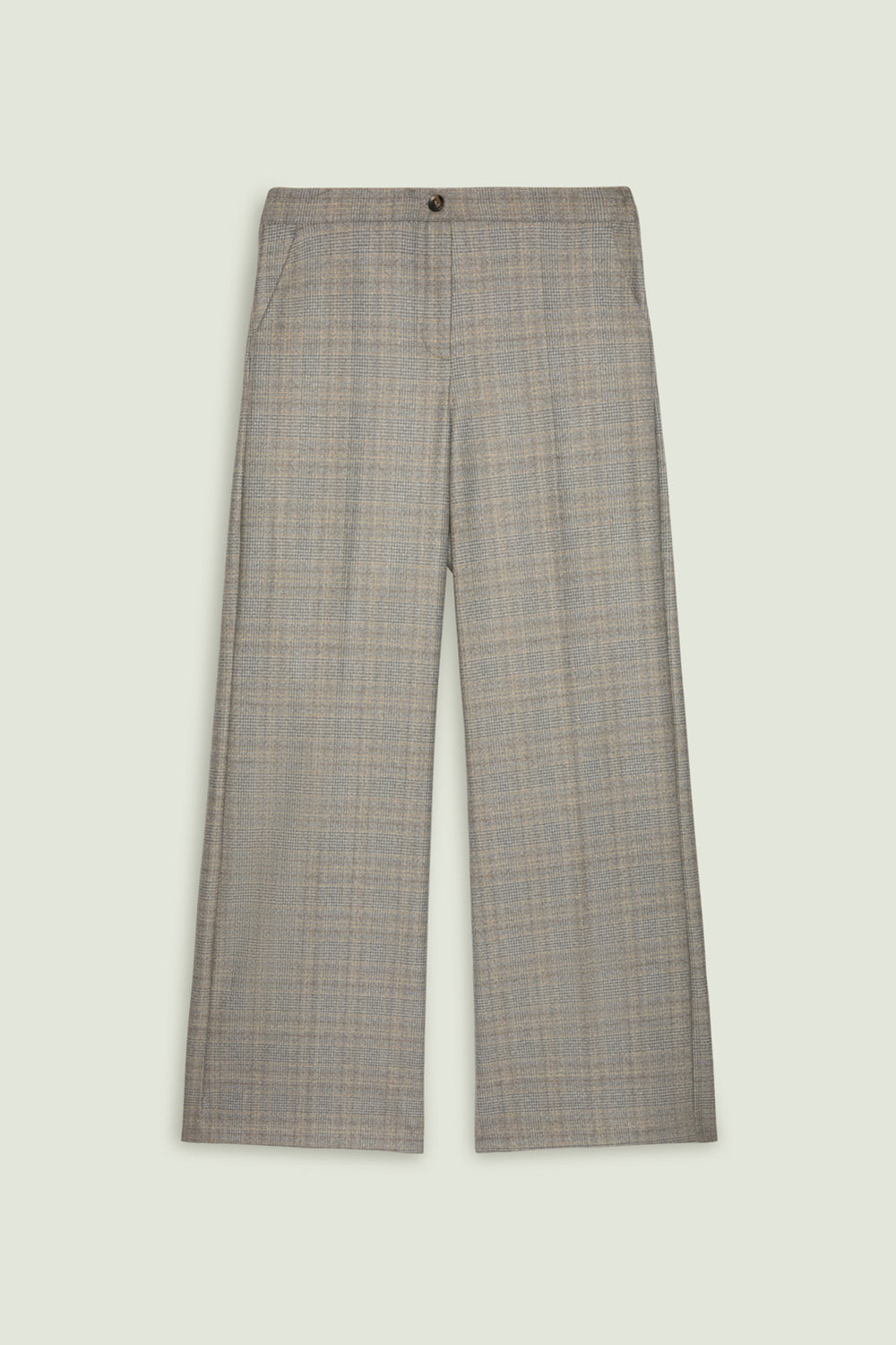 PANTALONI WIDE LEG IN GALLES