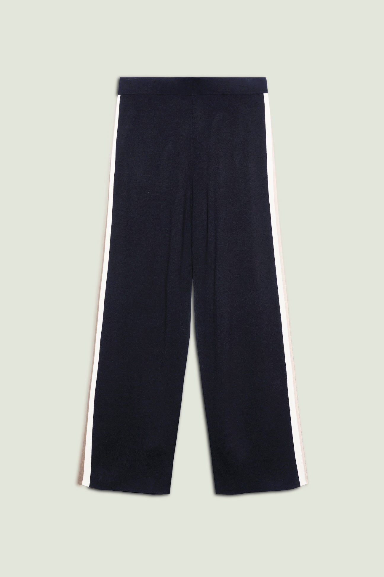PANTALONI PULL-ON IN MAGLIA CON BANDE