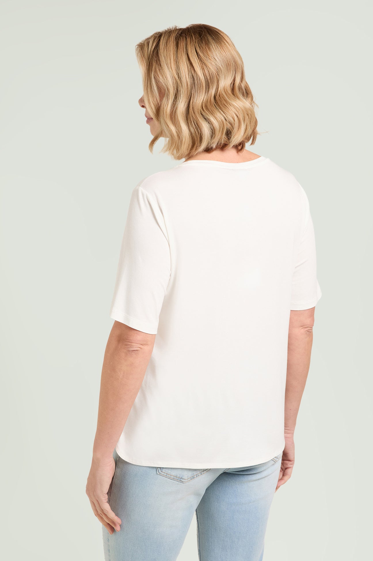 T-SHIRT IN RASO E JERSEY
