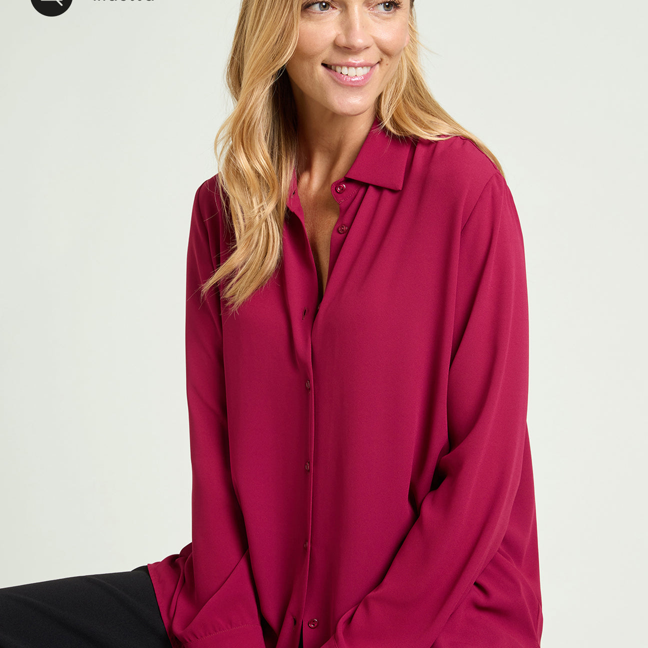 CAMICIA IN DOPPIA GEORGETTE