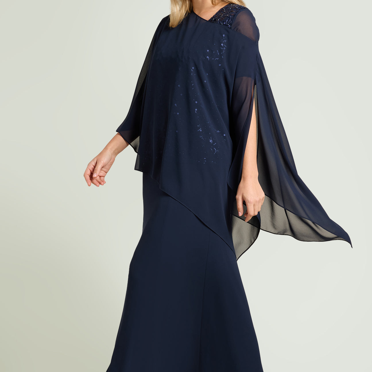 COMPLETO TRE PEZZI IN GEORGETTE