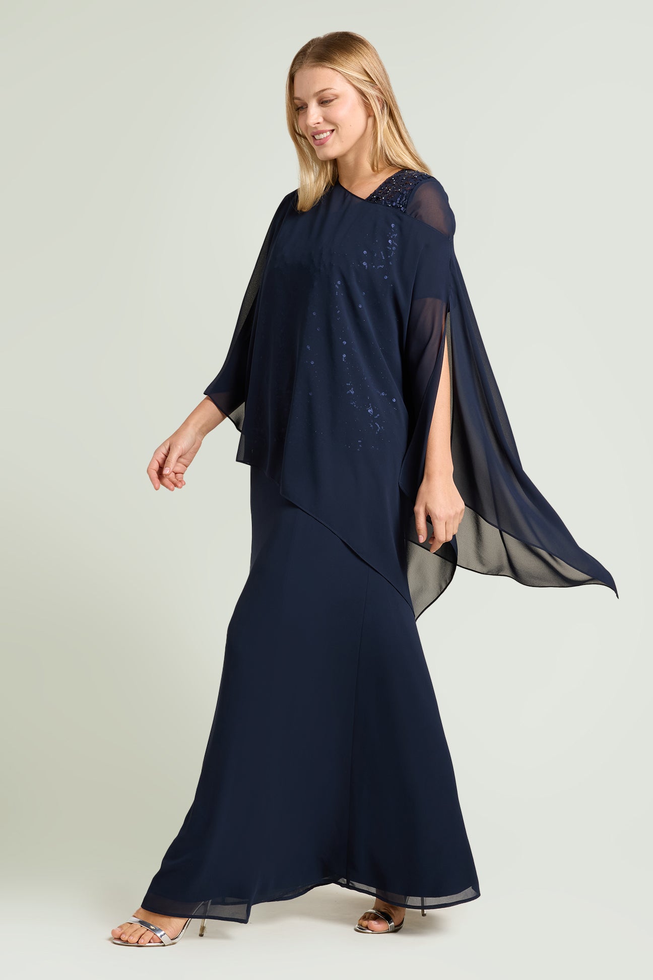 COMPLETO TRE PEZZI IN GEORGETTE