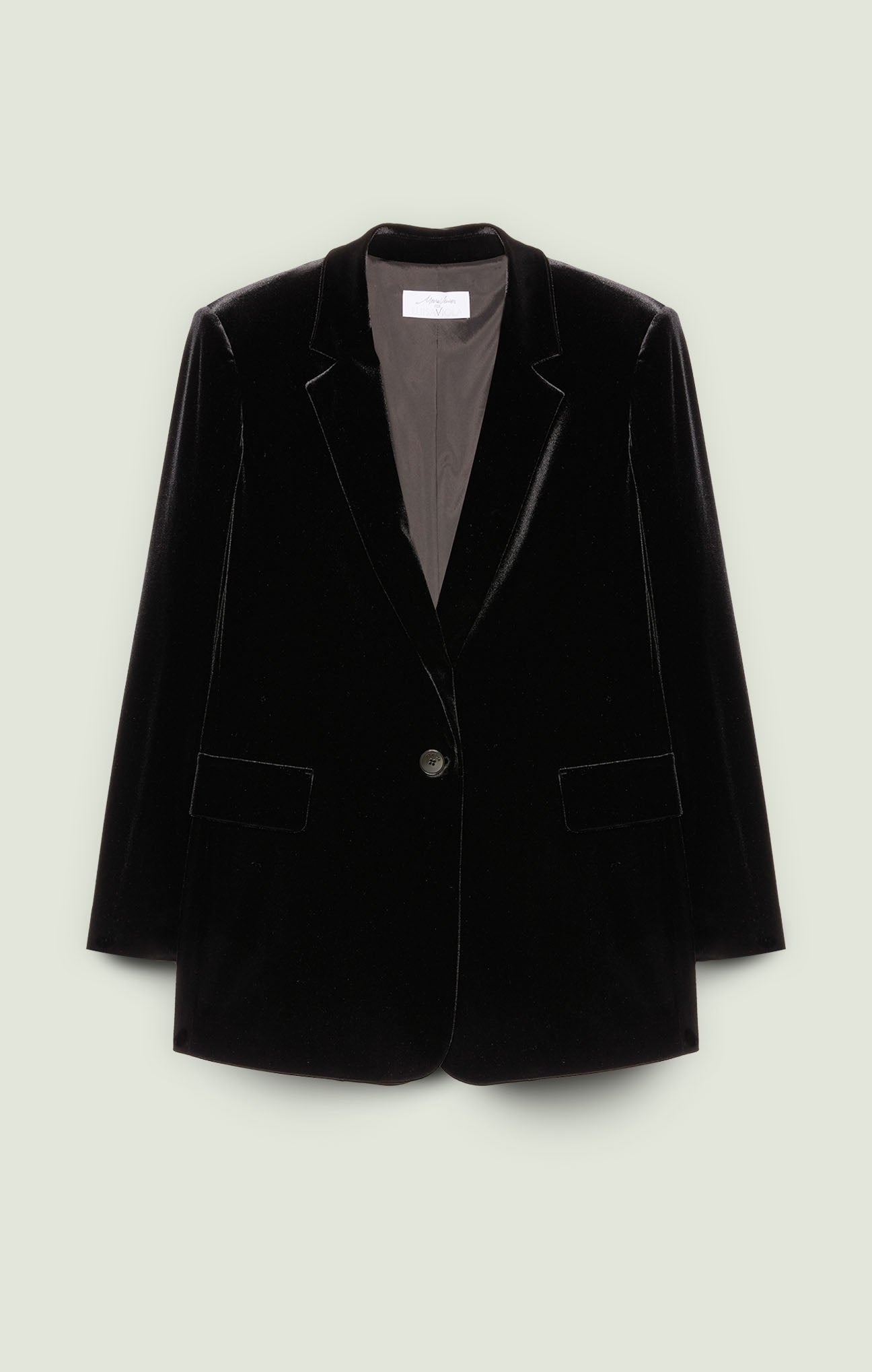 BLAZER IN VELLUTO STRETCH