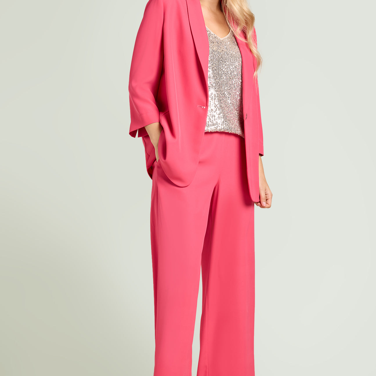 PANTALONI IN CADY