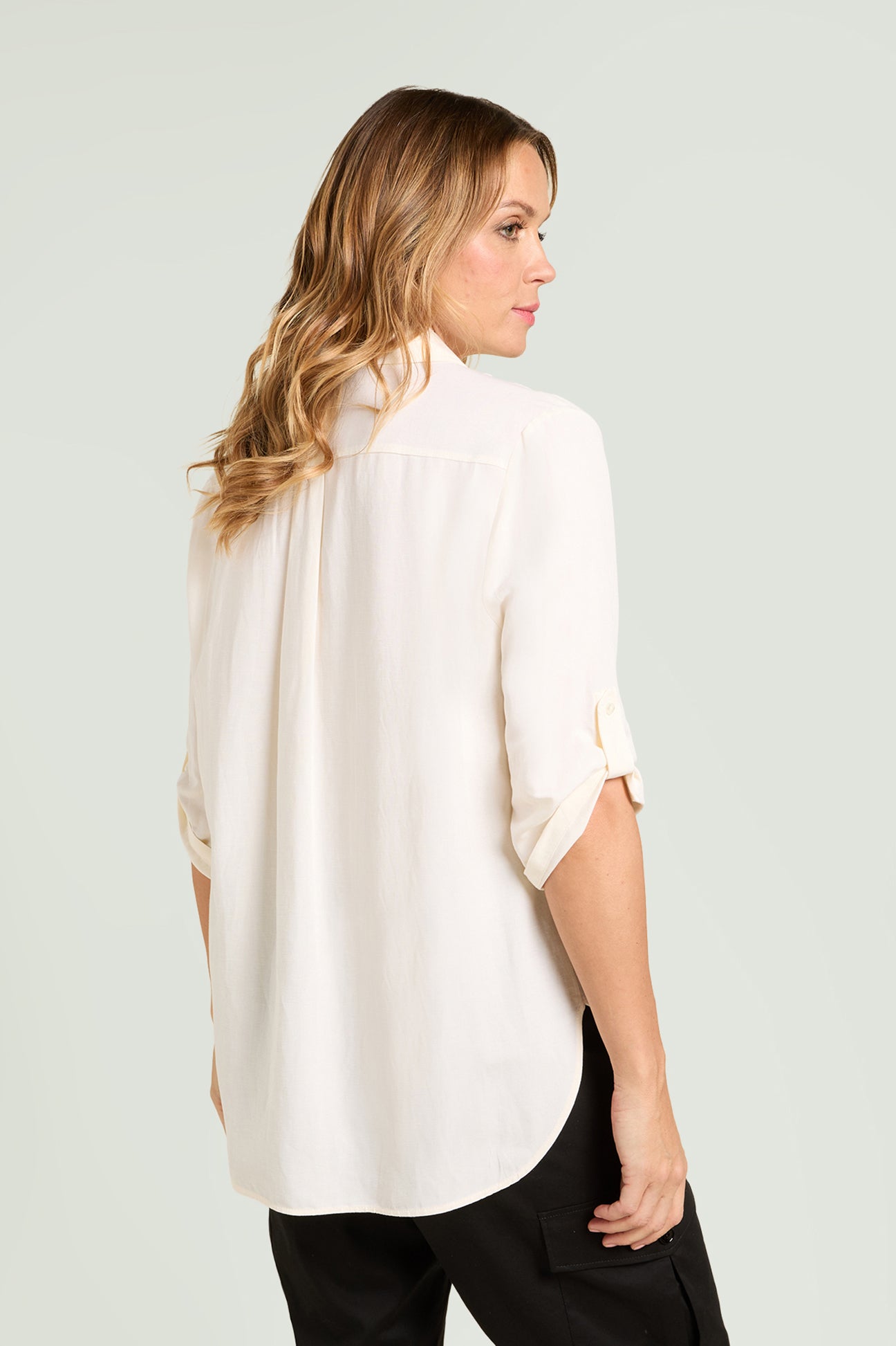 CAMICIA IN LINO VISCOSA