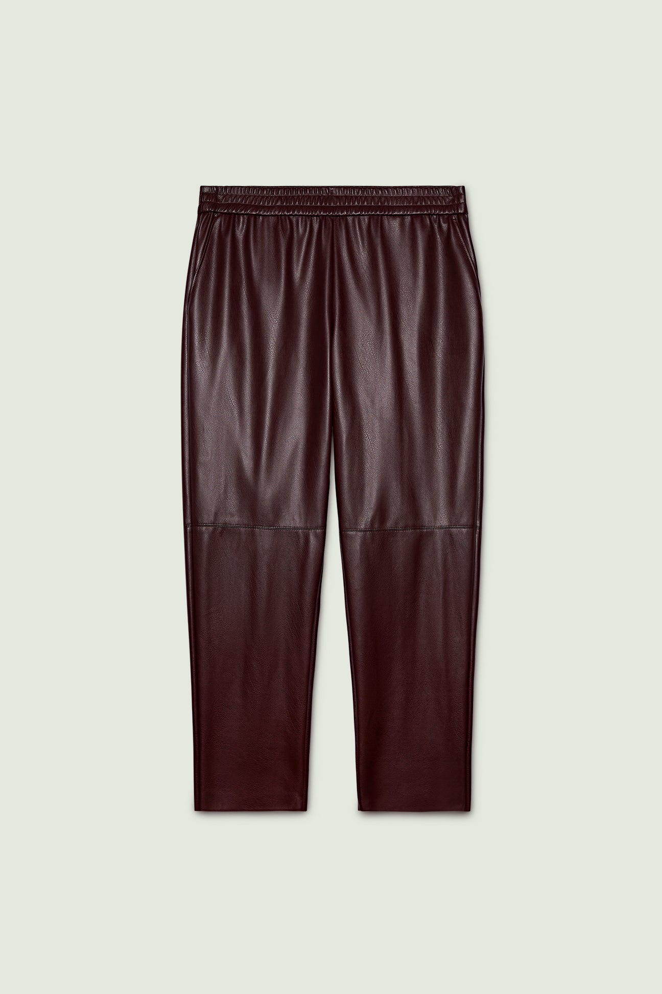 PANTALONI PULL-ON IN TESSUTO SPALMATO