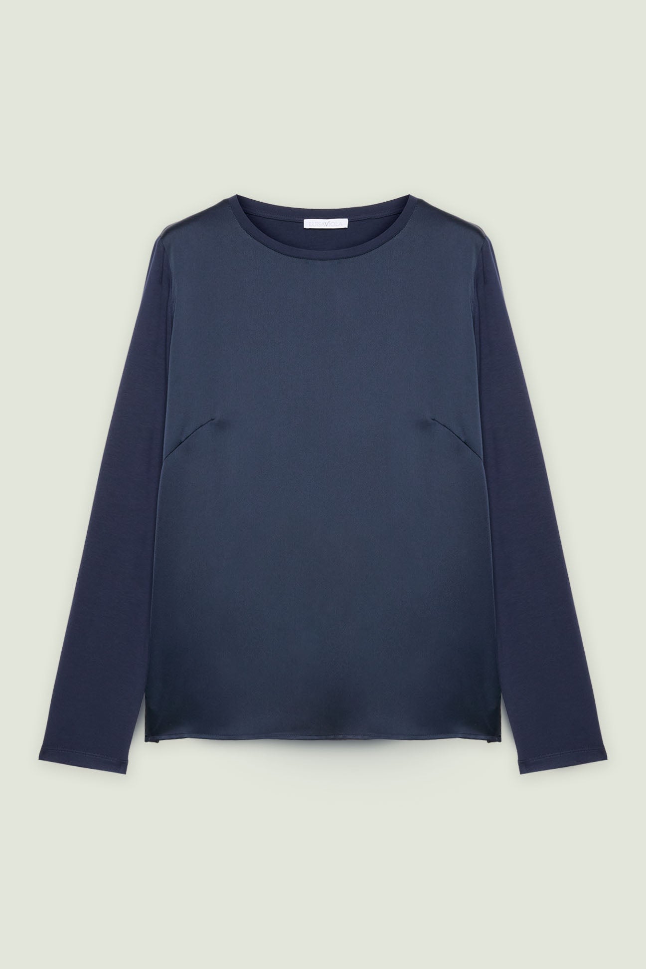 T-SHIRT IN RASO E JERSEY