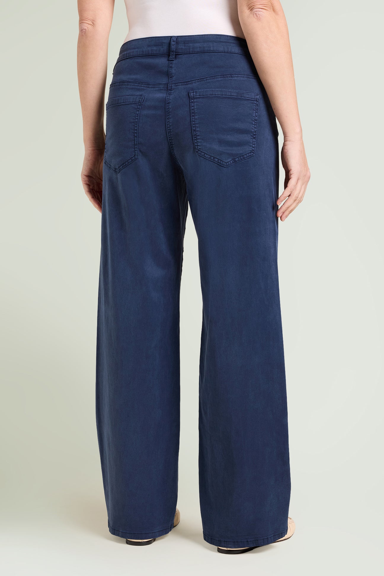 PANTALONI 5 TASCHE WIDE LEG