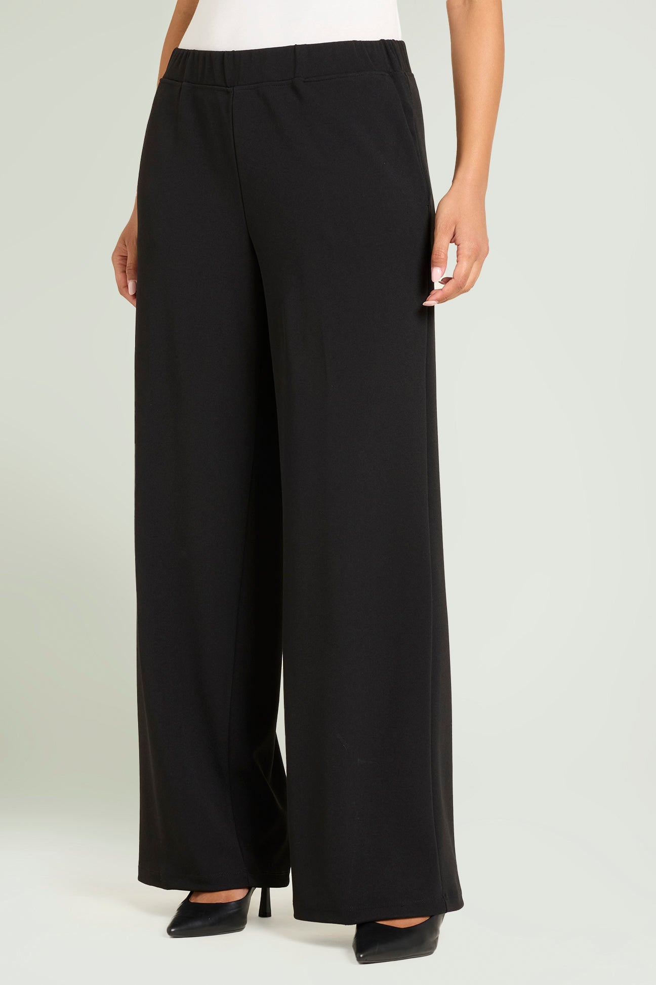 PANTALONI PULL-ON AMPI IN SCUBA CREPE