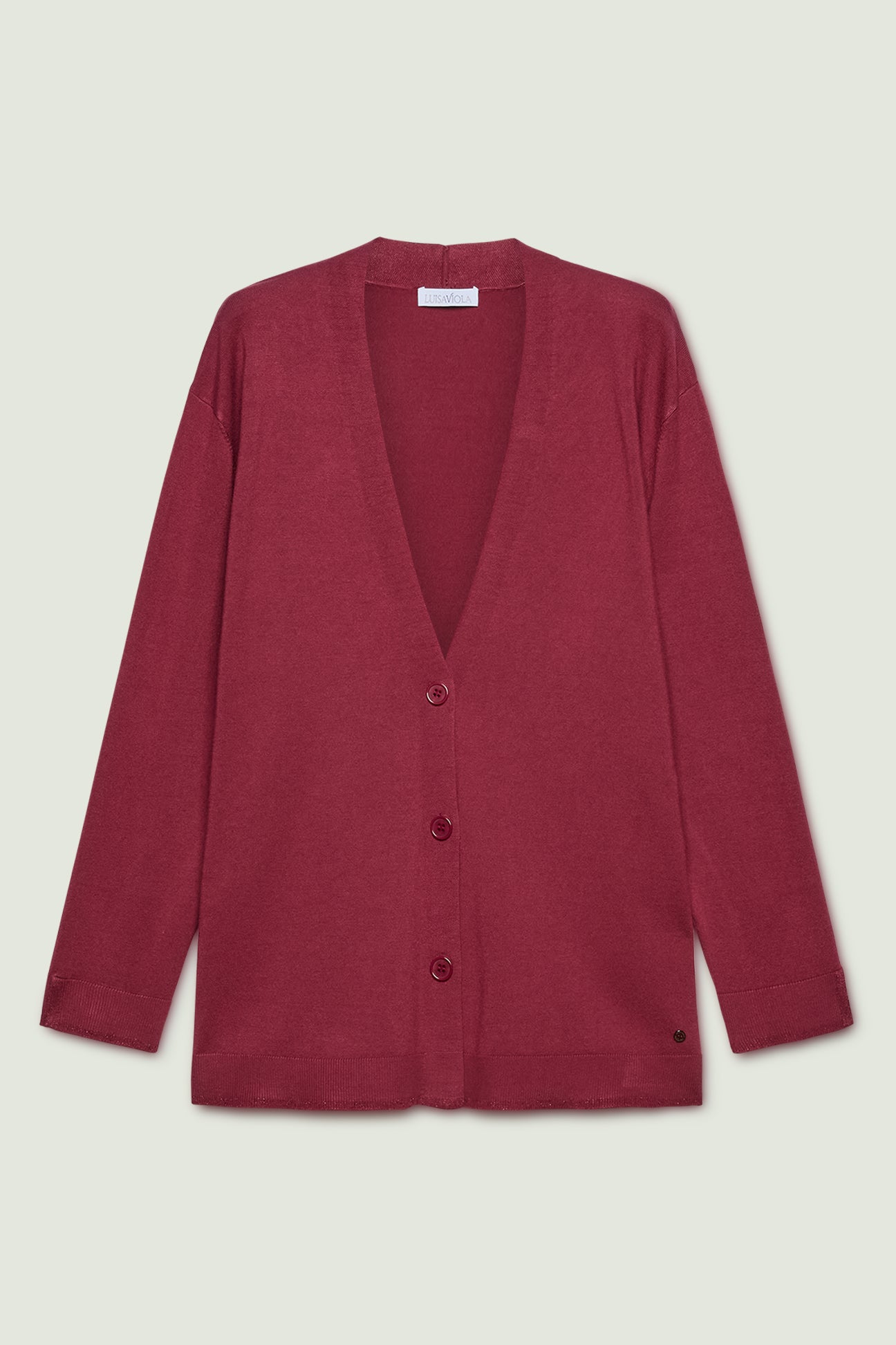 CARDIGAN IN VISCOSA COMFORT