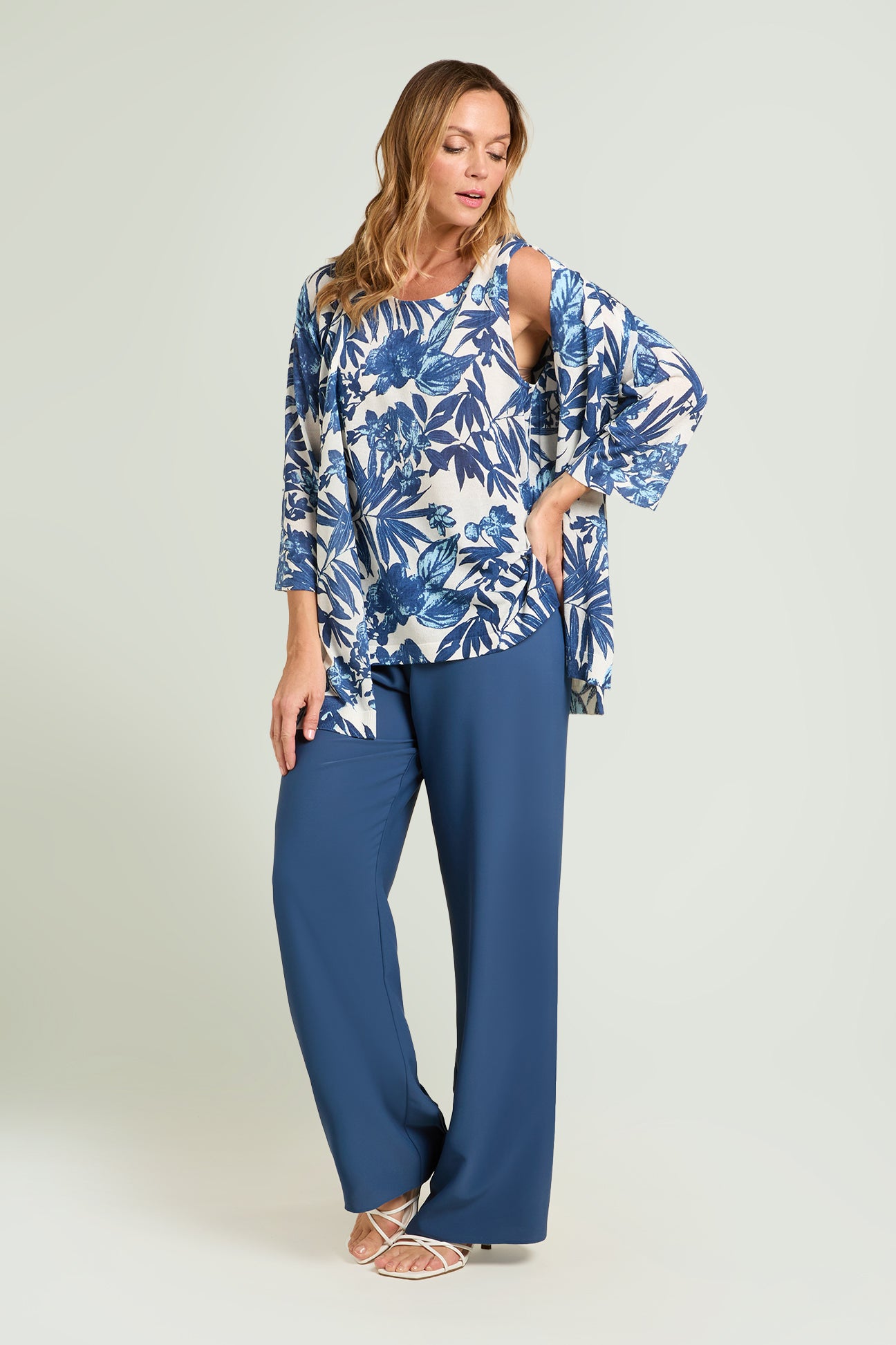CARDIGAN STAMPATO
