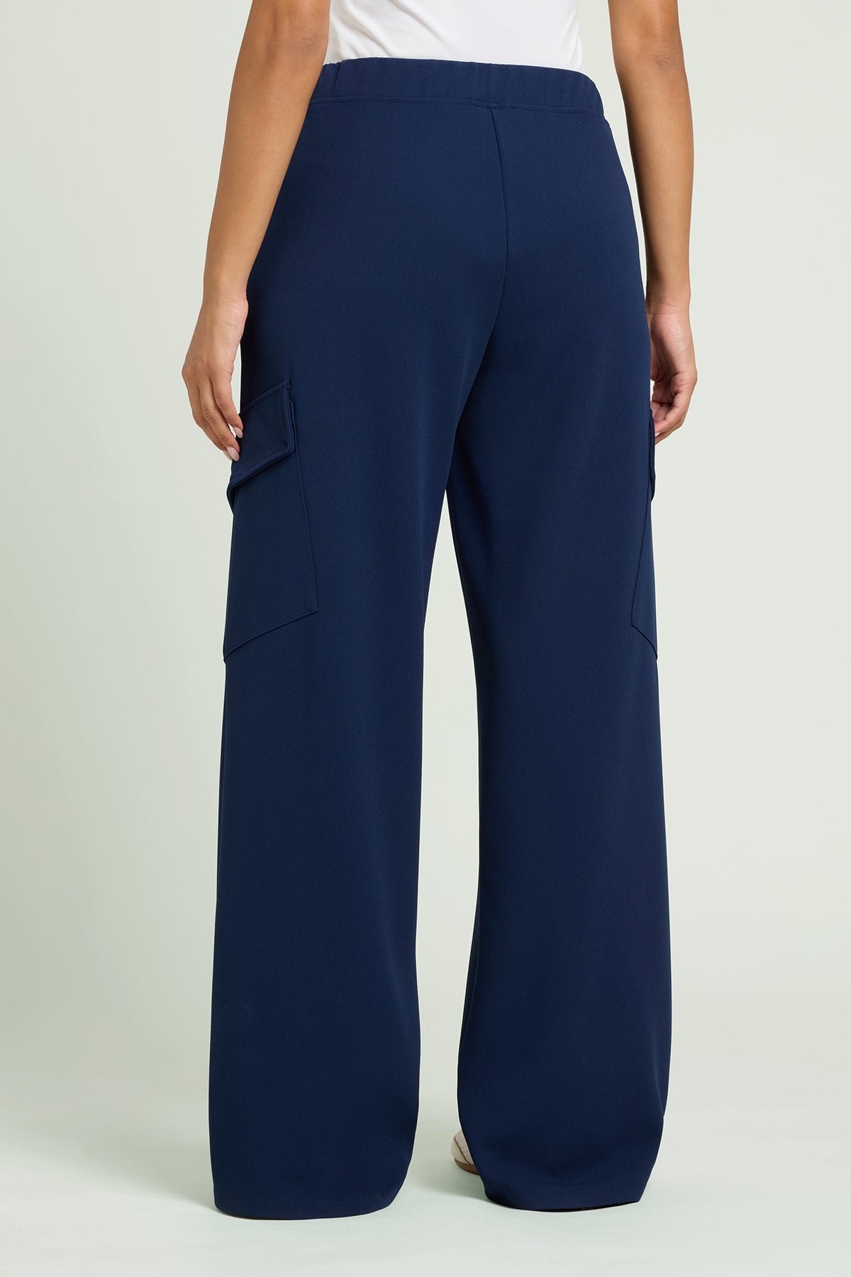 PANTALONI CARGO IN SCUBA TWILL
