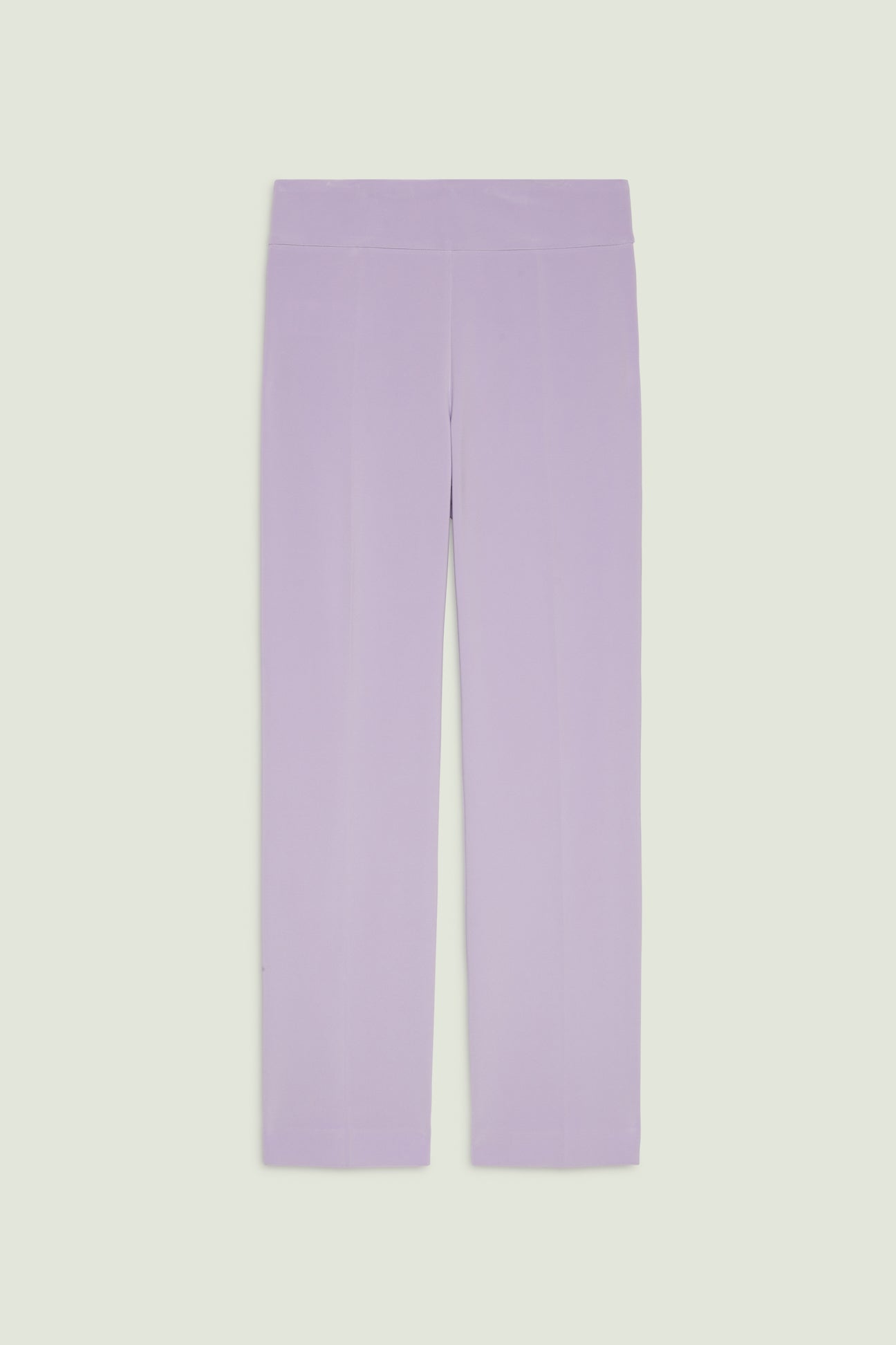 PANTALONI PULL-ON DRITTI IN COMPACT STRETCH