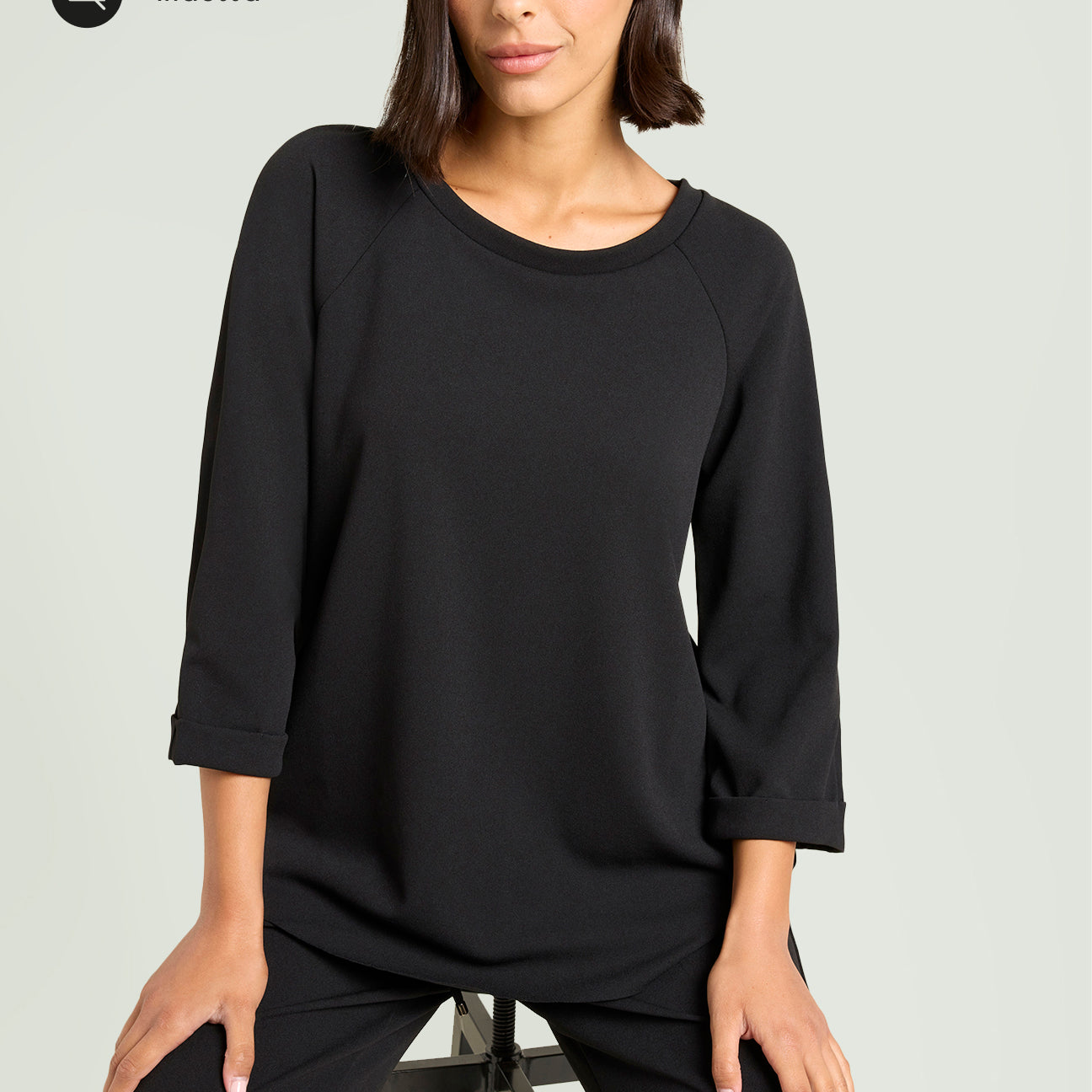 FELPA IN SCUBA CREPE