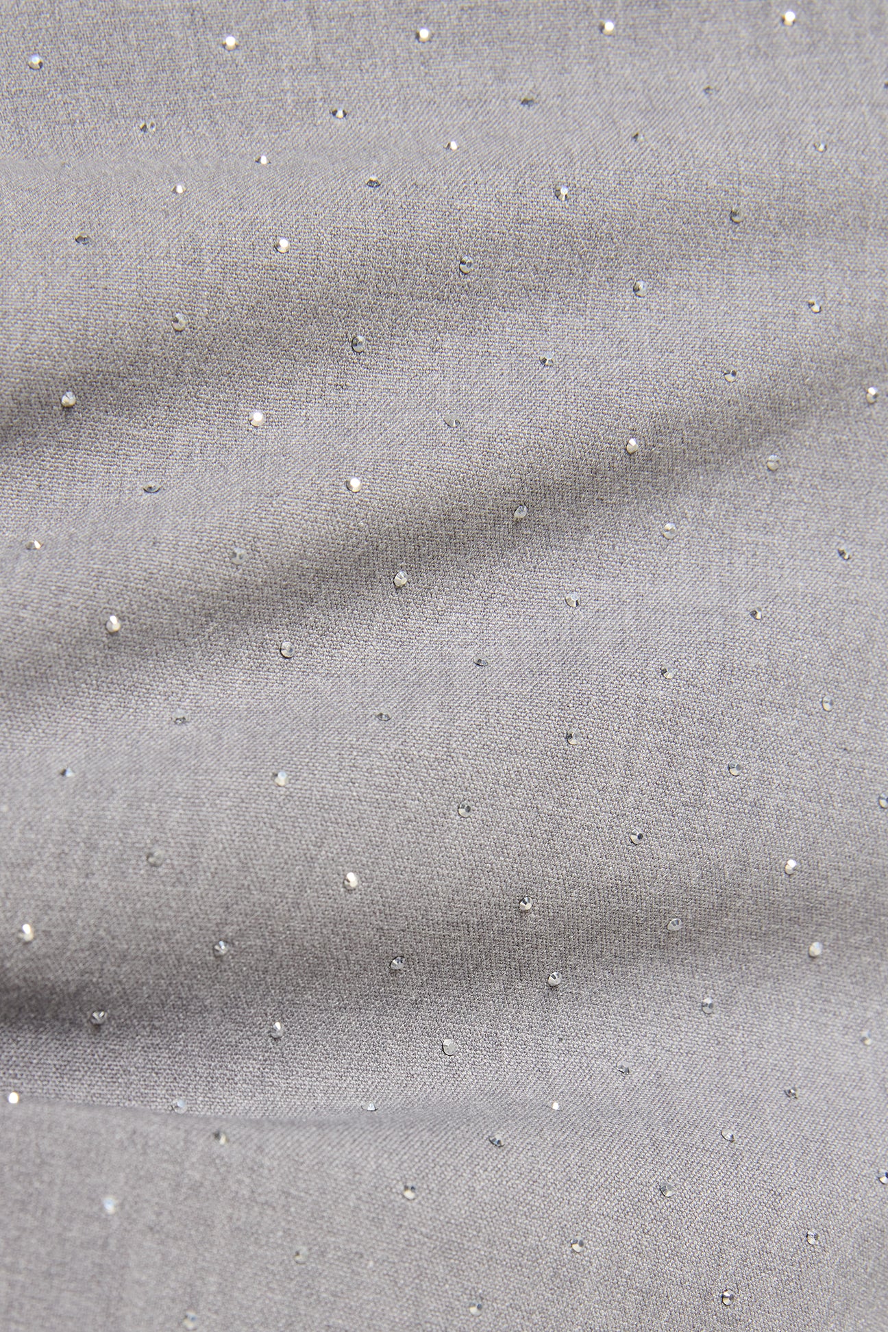 PANTALONI MELANGE FULL STRASS