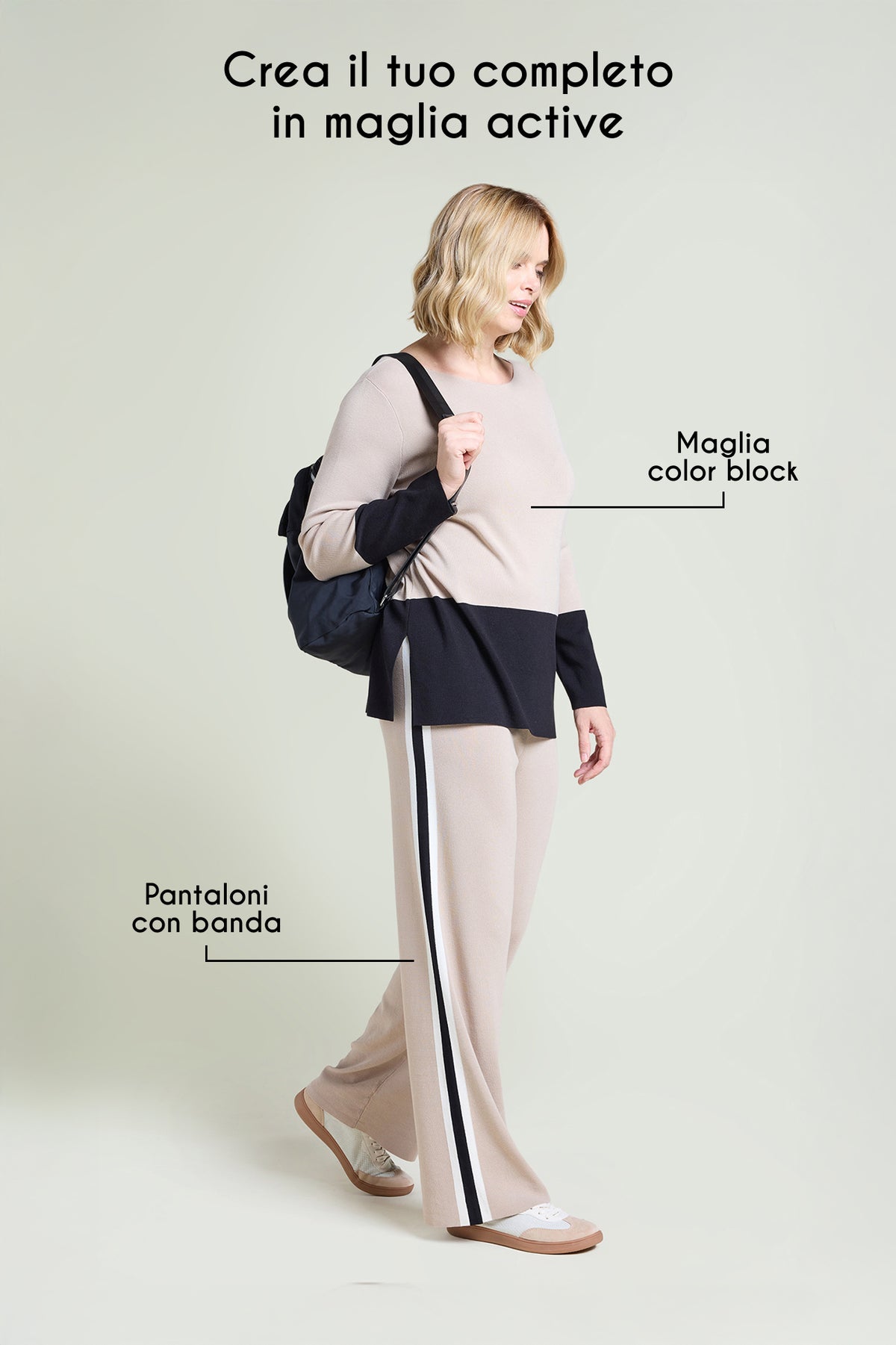 MAGLIA COLOR BLOCK