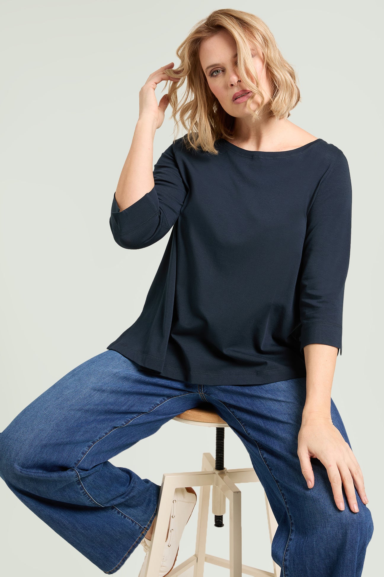 T-SHIRT IN JERSEY DI COTONE