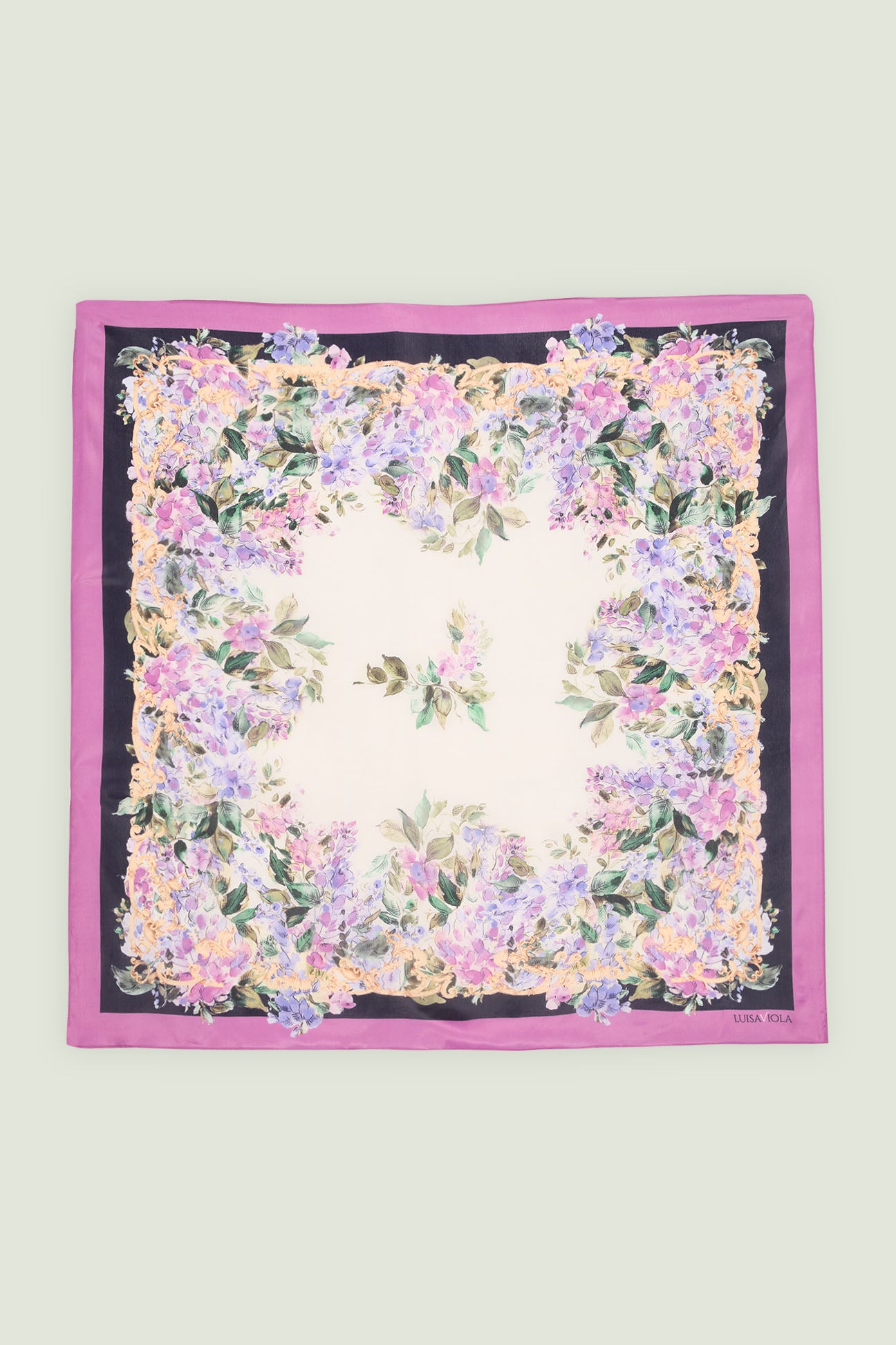 FOULARD E SCIARPINA IN MISTOSETA