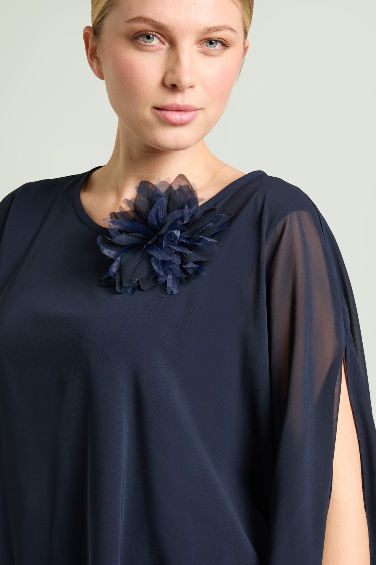 BLUSA E PANTALONE IN GEORGETTE