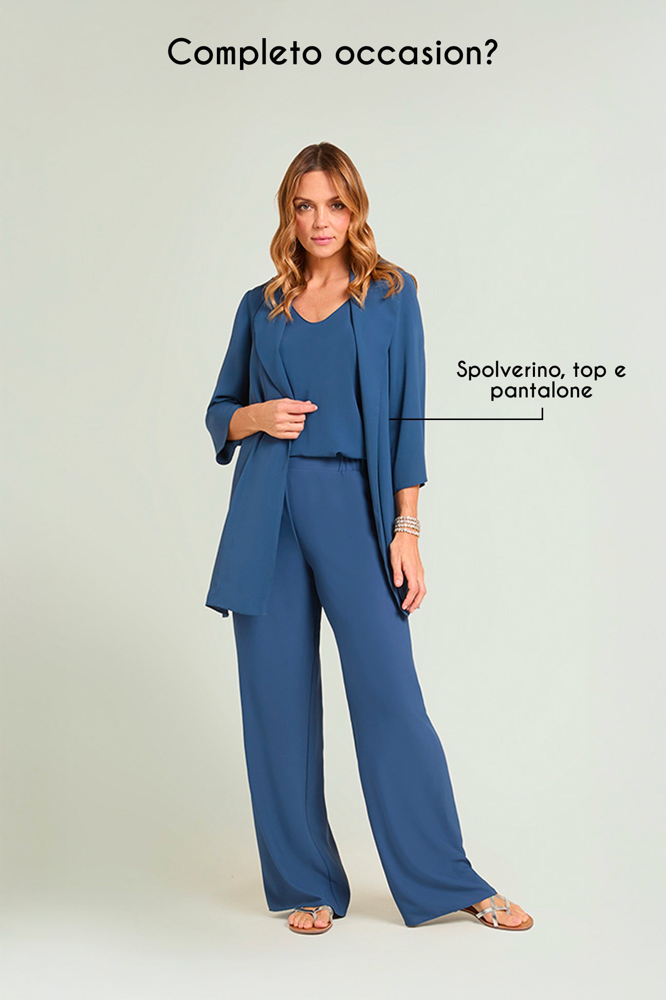 TOP IN TESSUTO FLUIDO SILKY TOUCH
