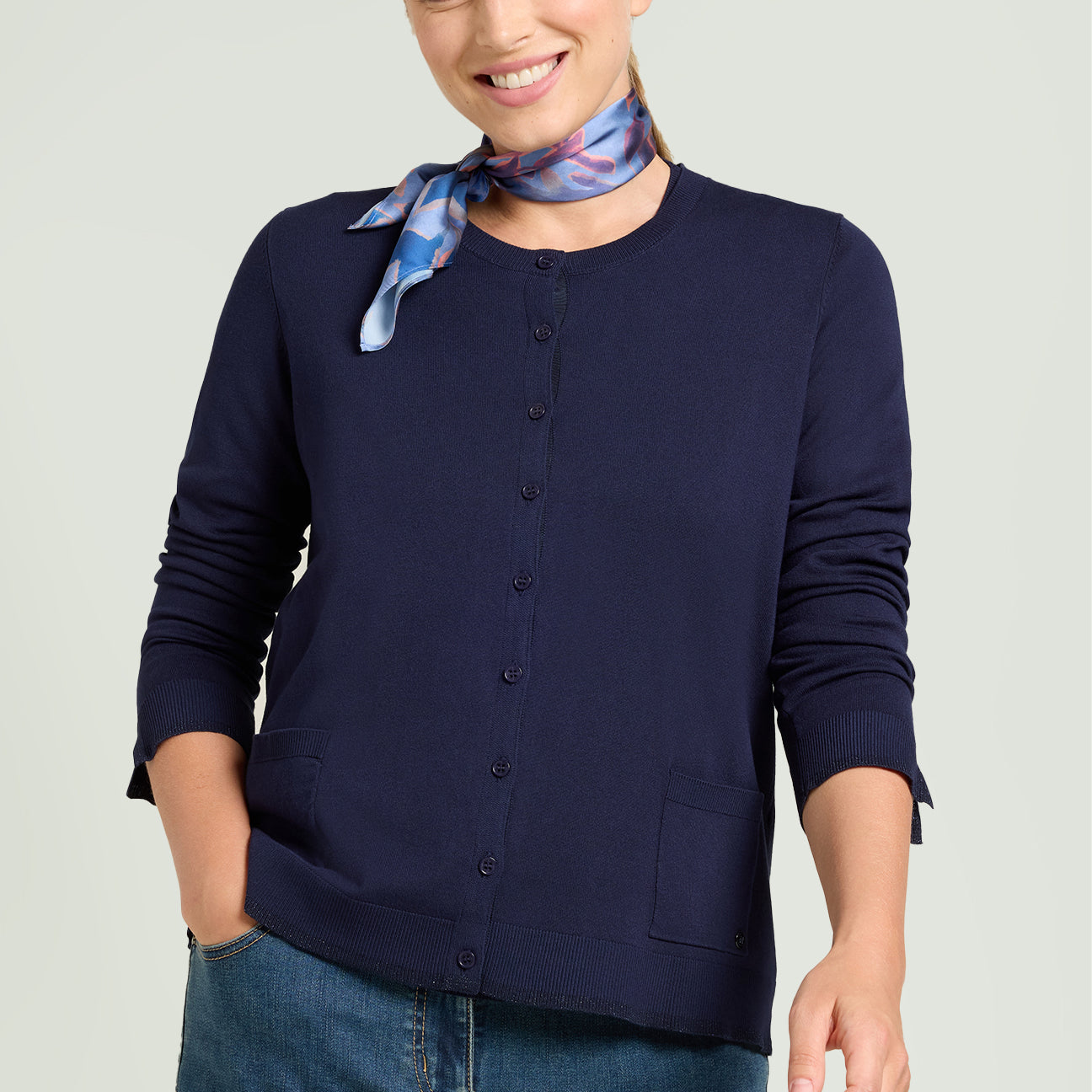 CARDIGAN REBECCA IN VISCOSA COMFORT