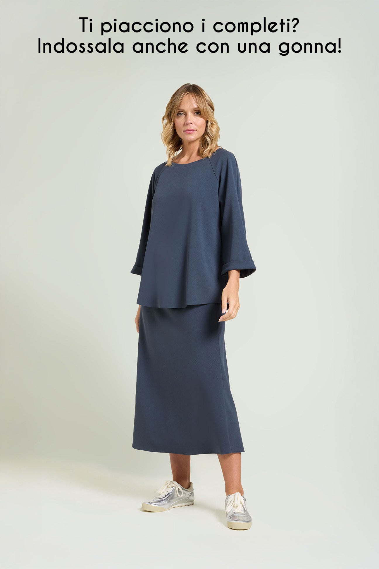 FELPA IN SCUBA CREPE