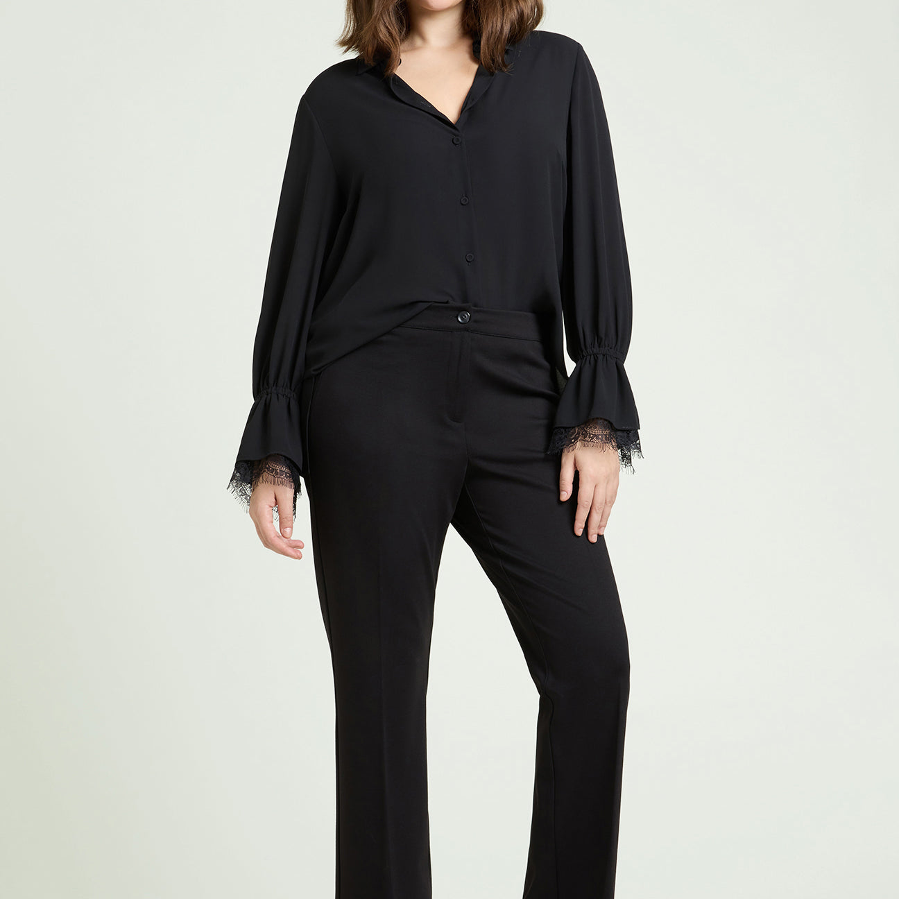 PANTALONI N0-HIPS KICK FLARE IN PUNTO MILANO