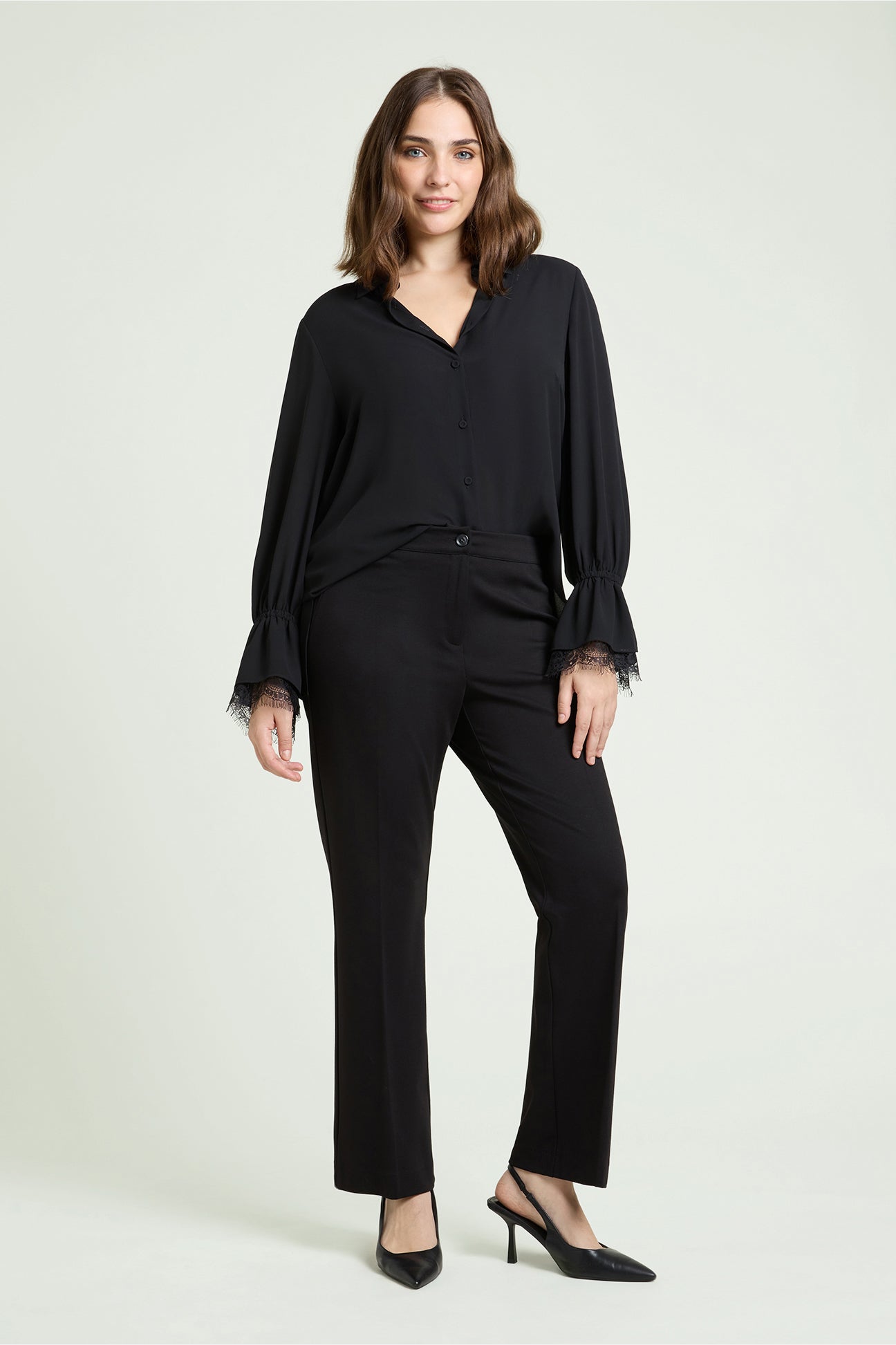 PANTALONI N0-HIPS KICK FLARE IN PUNTO MILANO