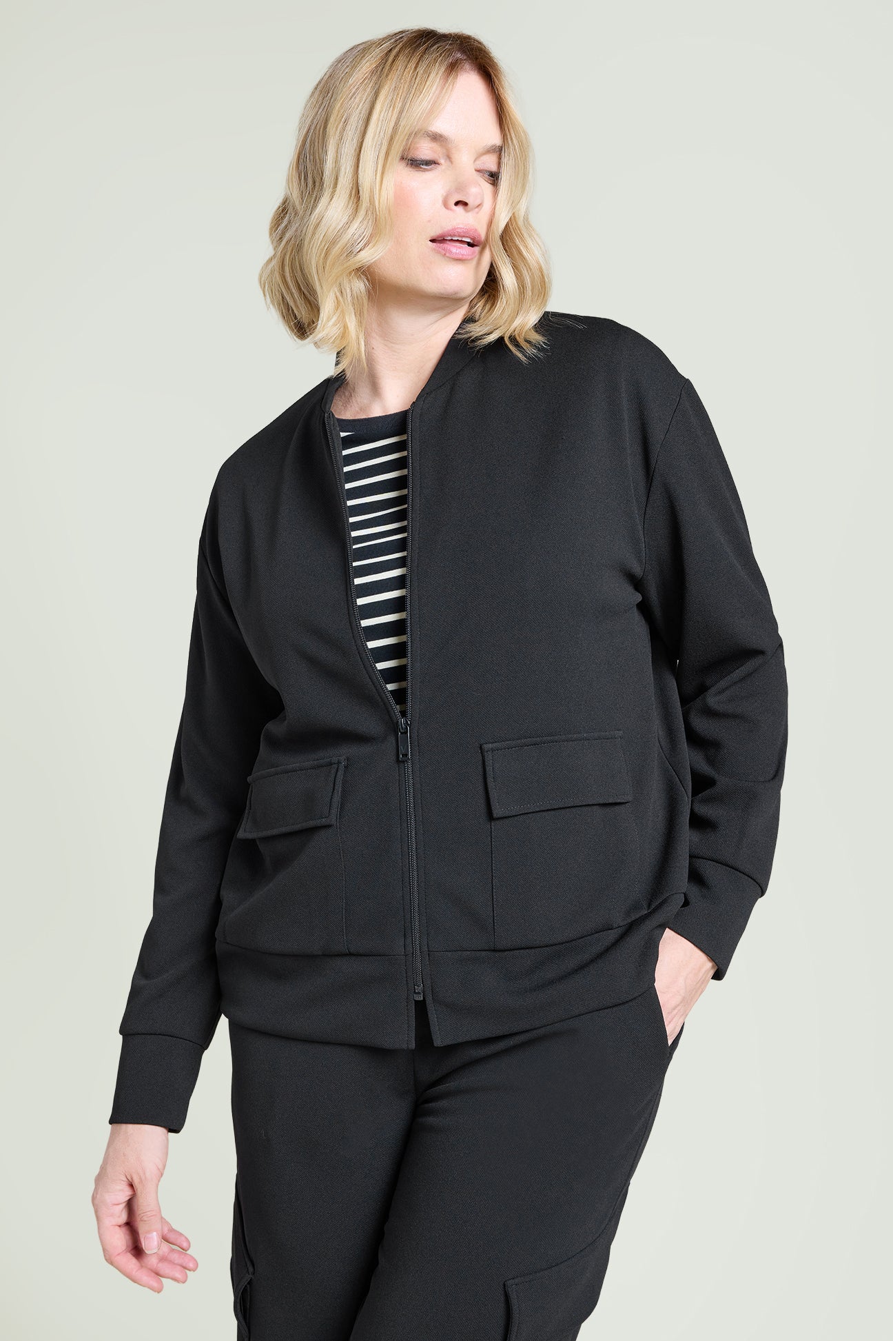 BOMBER IN SCUBA TWILL