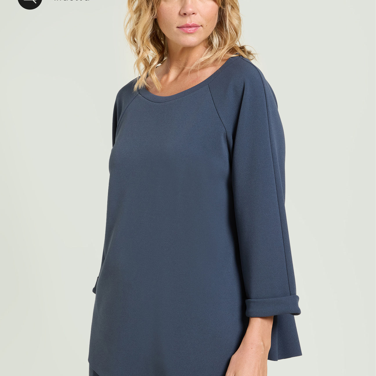 FELPA IN SCUBA CREPE