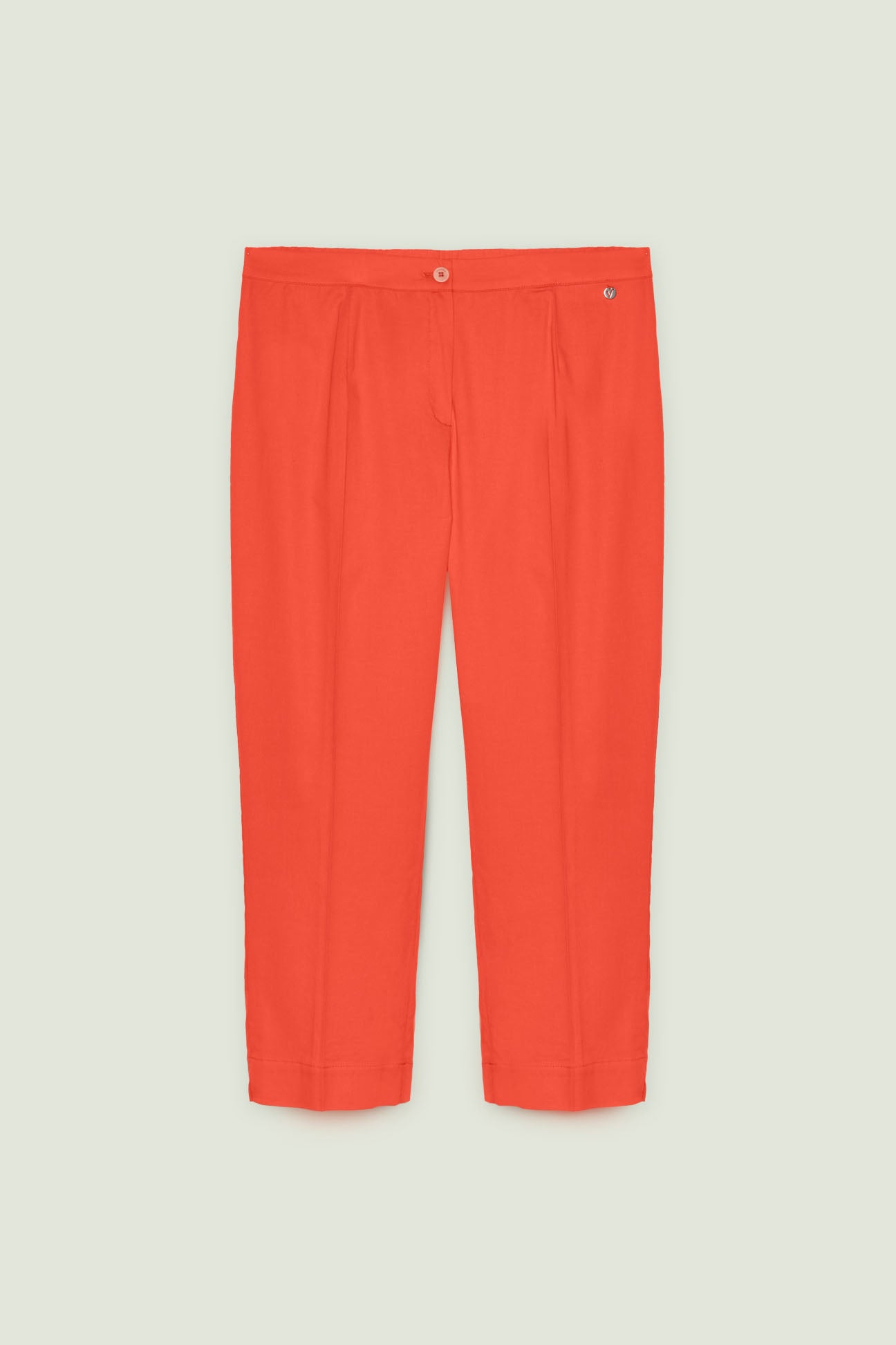 PANTALONI CAPRI IN COTONE STRETCH