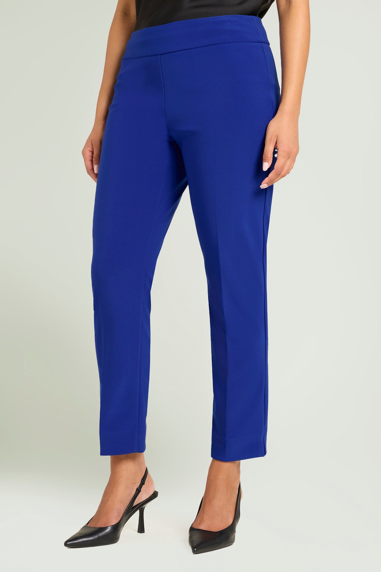 PANTALONI PULL-ON SKINNY IN COMPATTO STRETCH