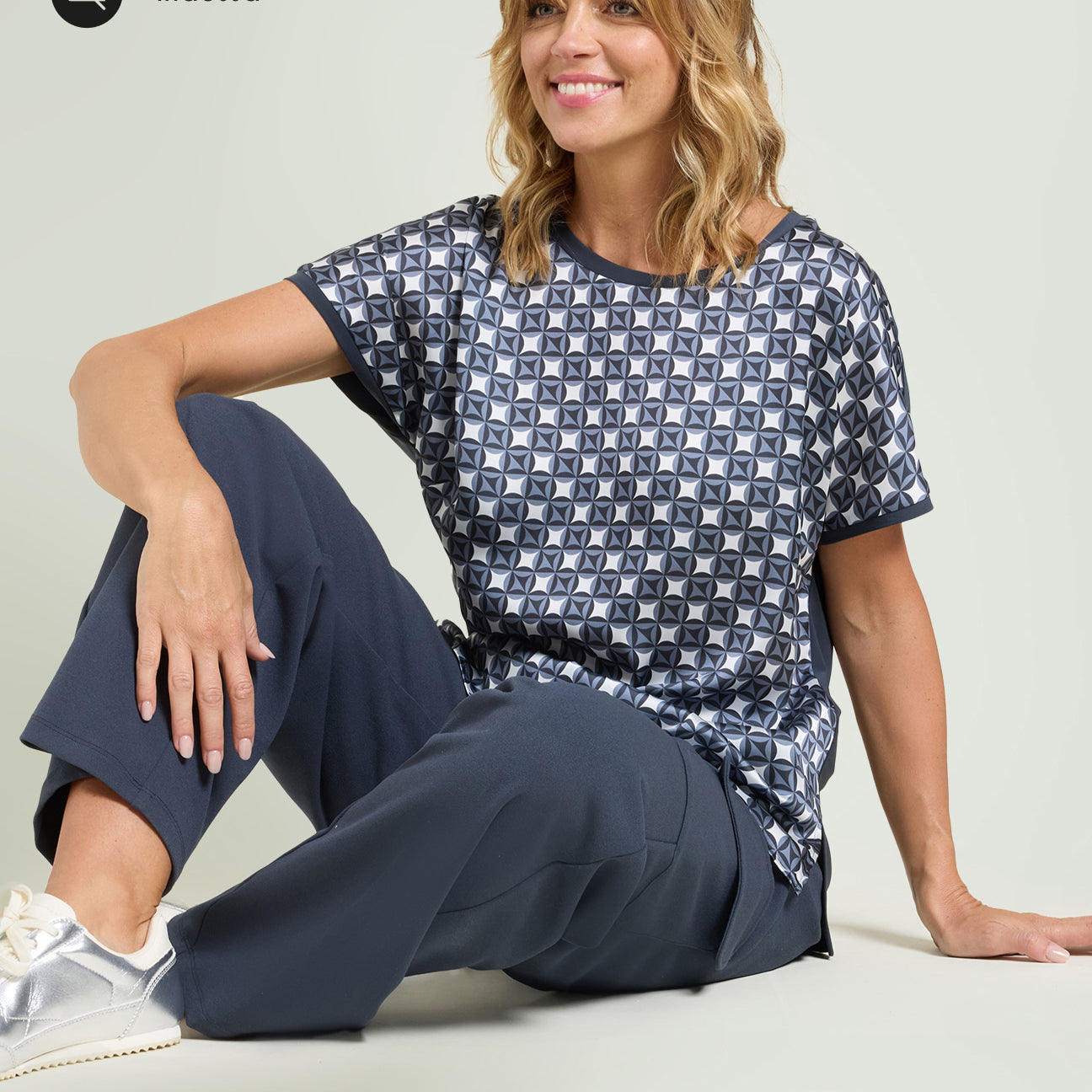 BLUSA STAMPATA