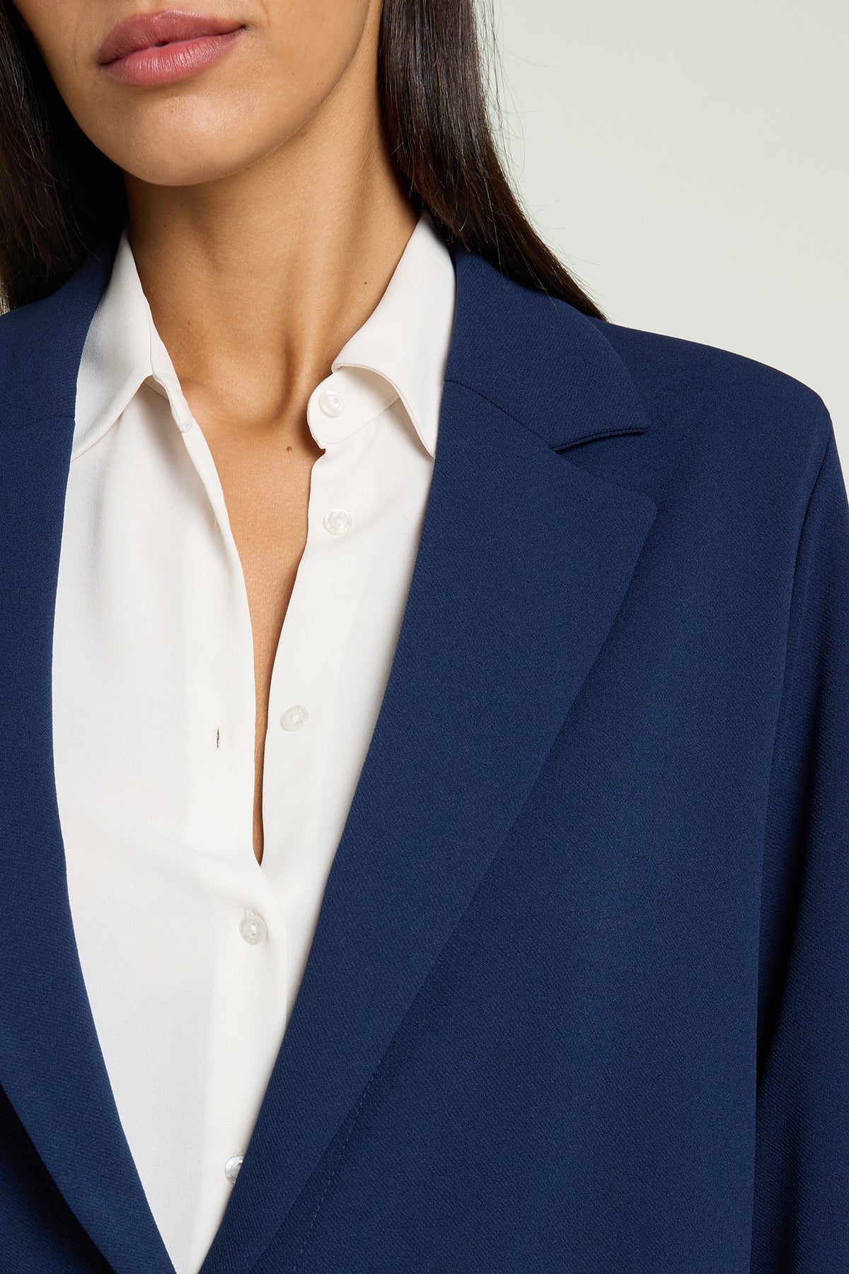 GIACCA INFORMALE IN SCUBA TWILL