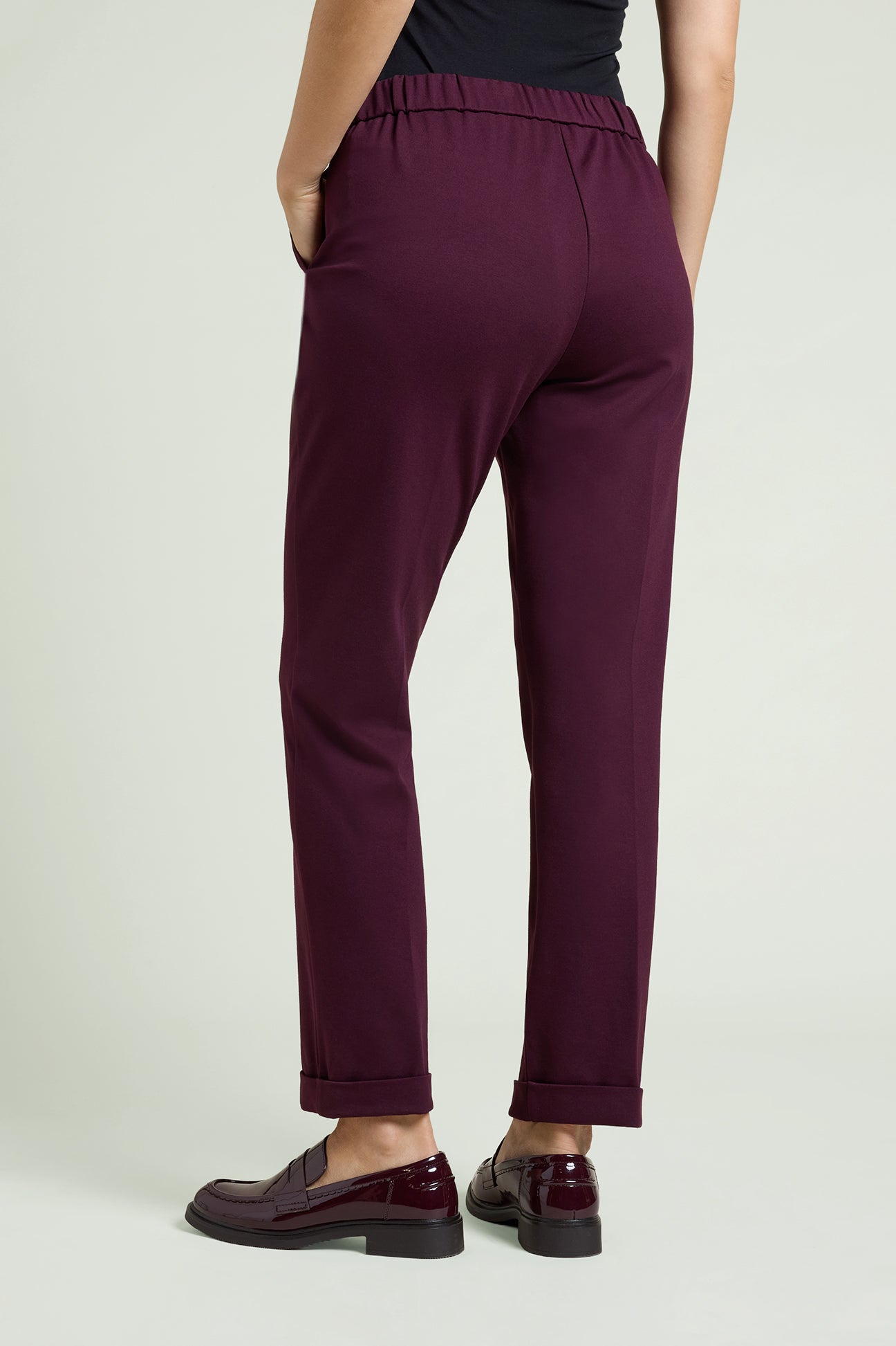 PANTALONI PULL-ON CHINOS IN PUNTO MILANO