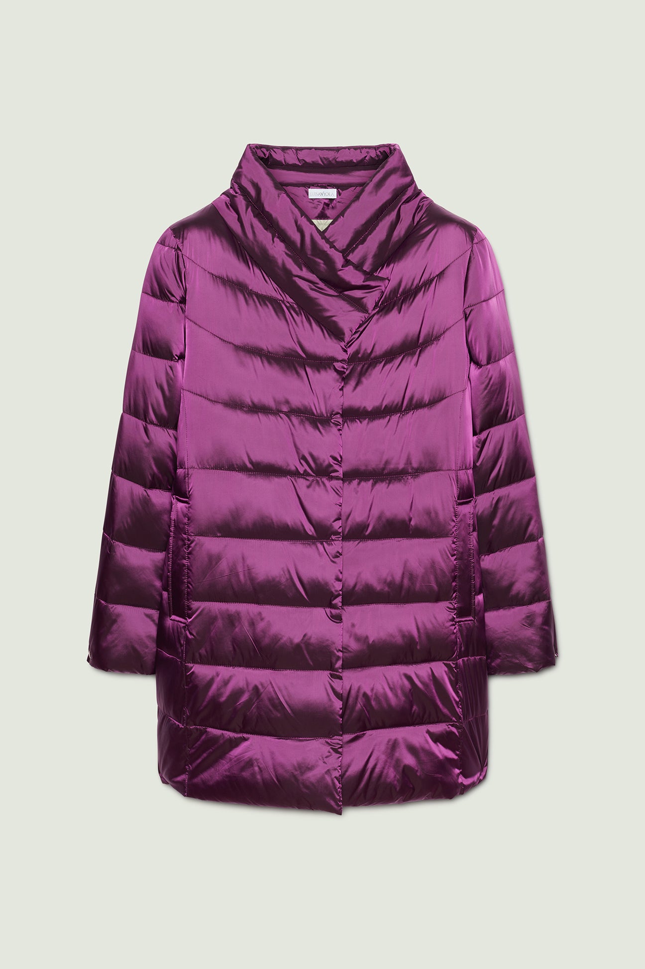 PIUMINO IN NYLON CANGIANTE