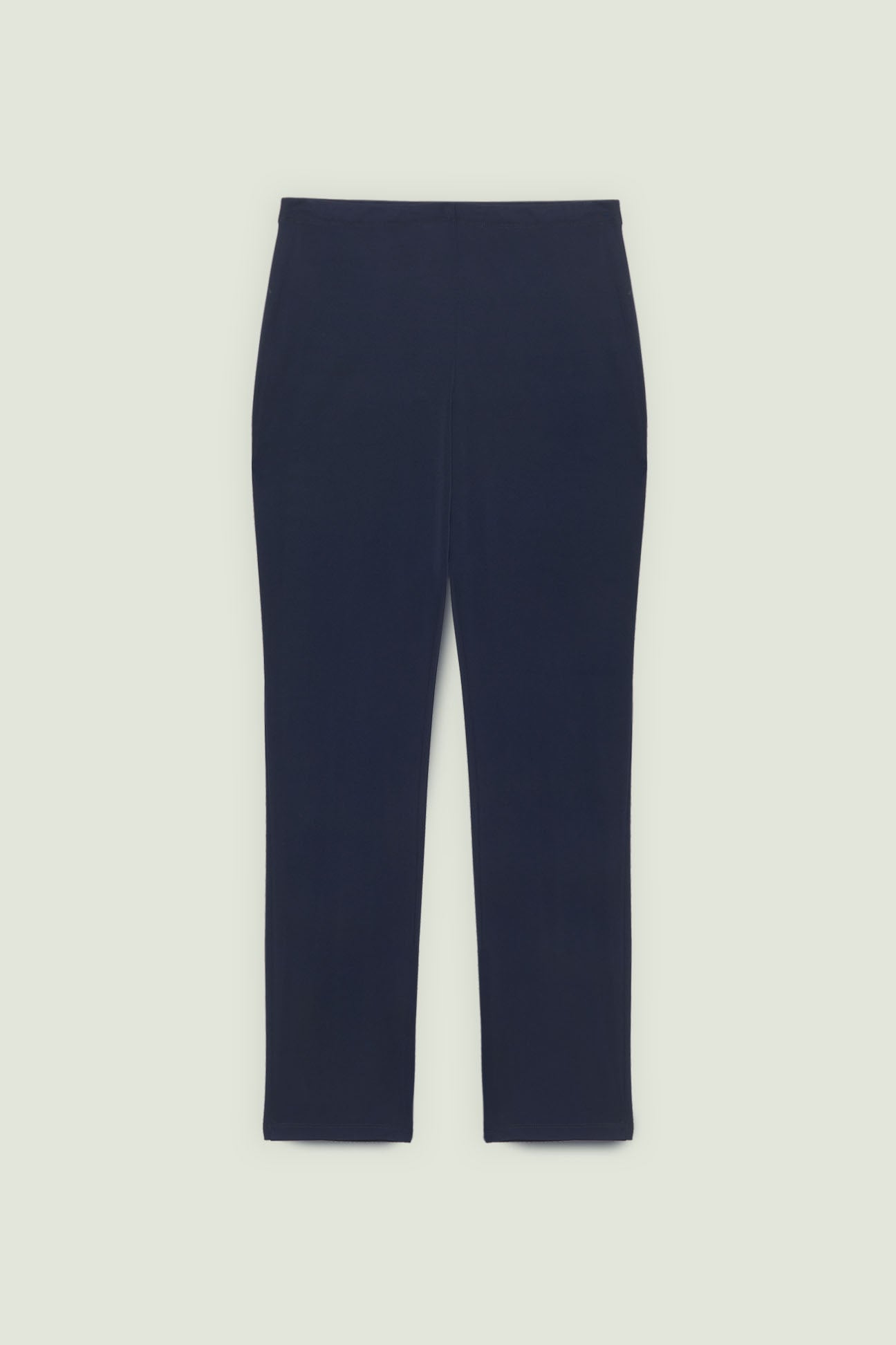 PANTALONI PULL-ON DRITTI IN JERSEY FLUIDO