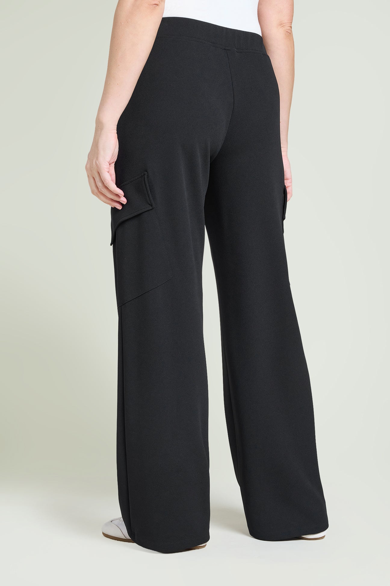 PANTALONI CARGO IN SCUBA TWILL