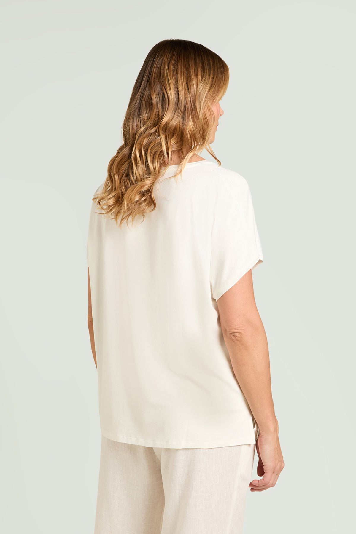 T-SHIRT | T-SHIRT IN RASO E JERSEY | LUISA VIOLA – Luisa Viola