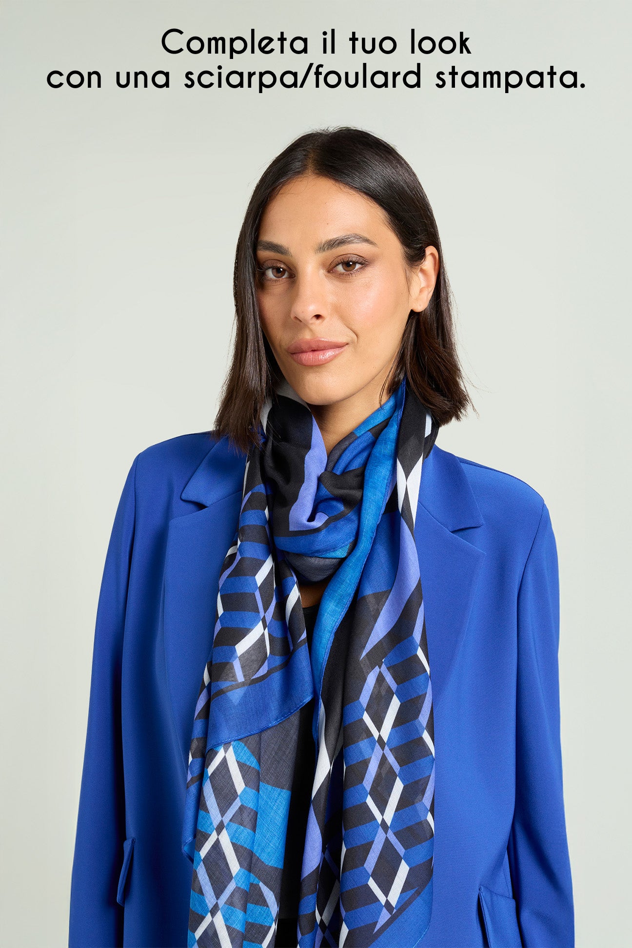 CAMICIA IN DOPPIA GEORGETTE STAMPATA