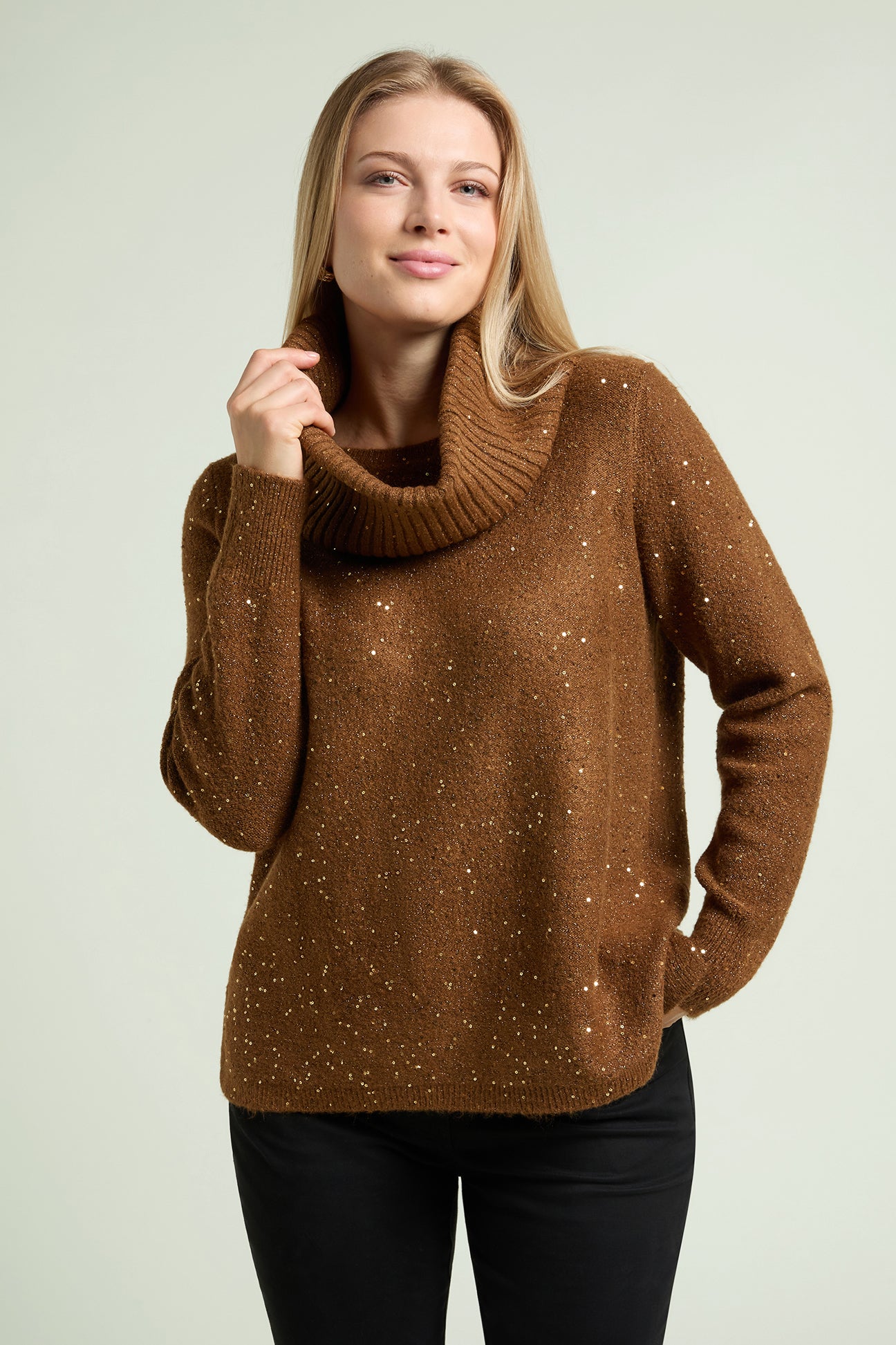 MAGLIA FULL PAILLETTES