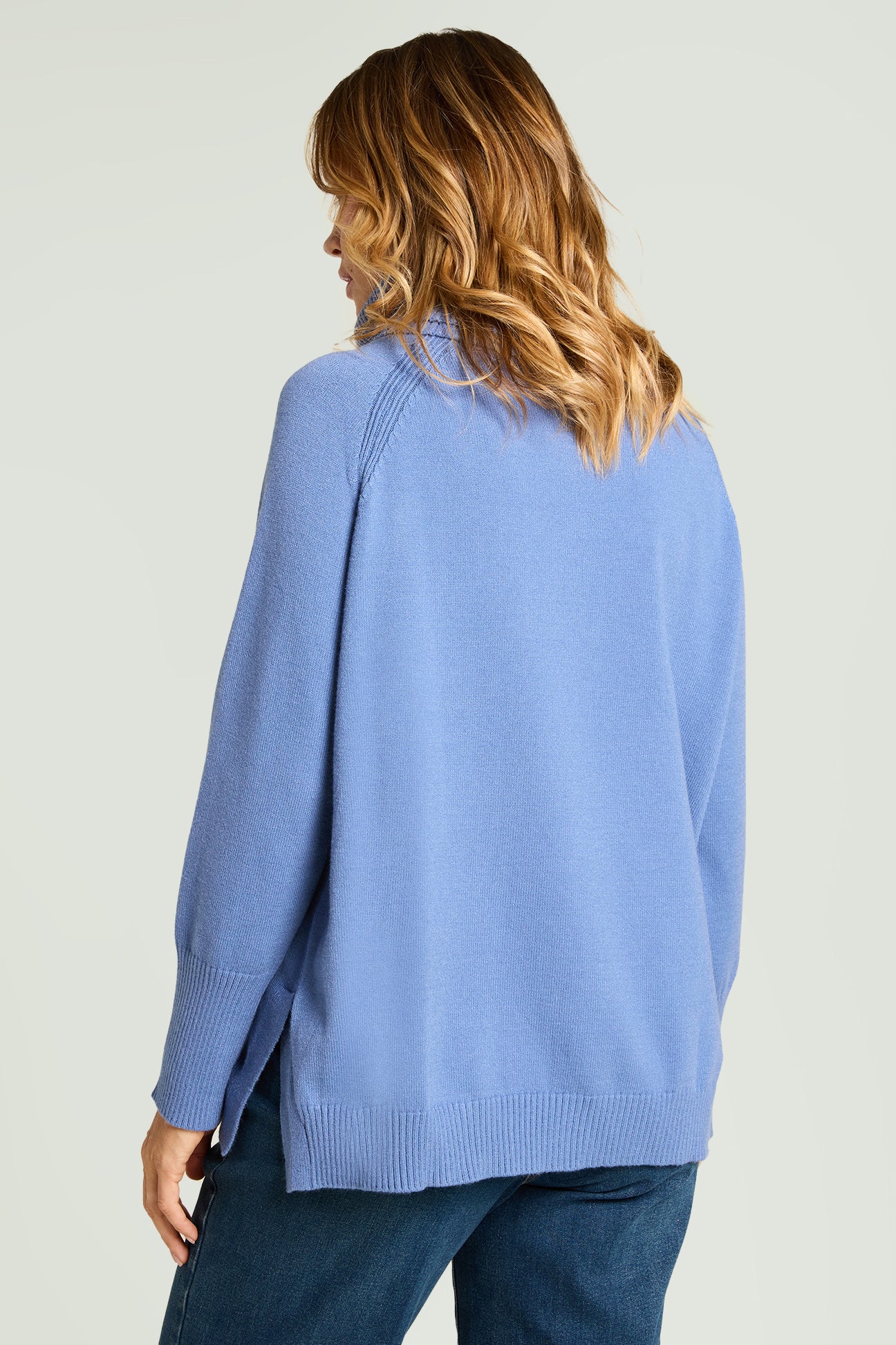 MAGLIA WINTER TOUCH CON COLLO STACCABILE