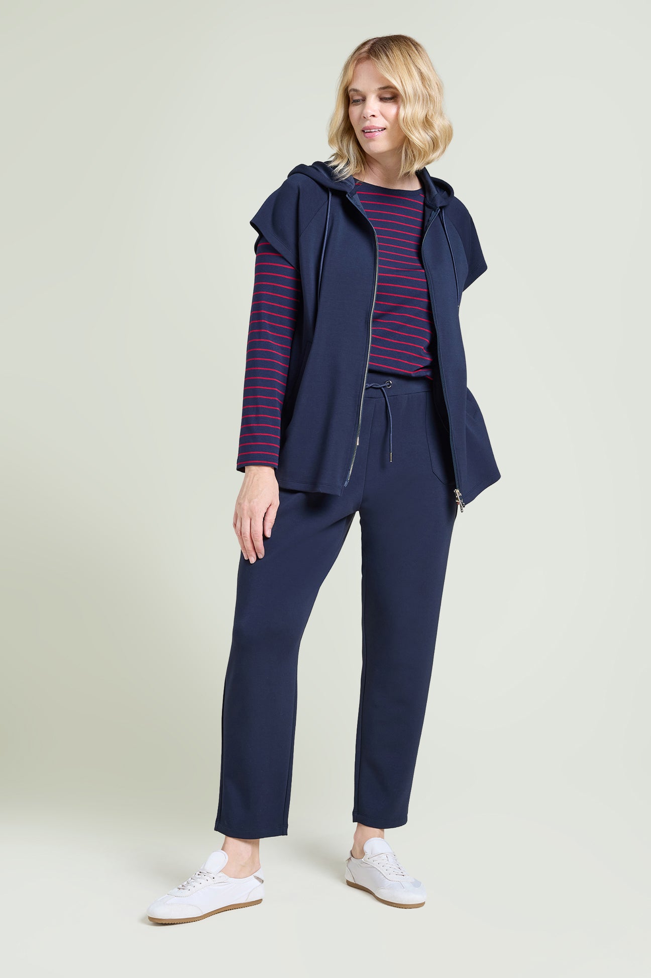 FELPA-GILET IN JERSEY SCUBA