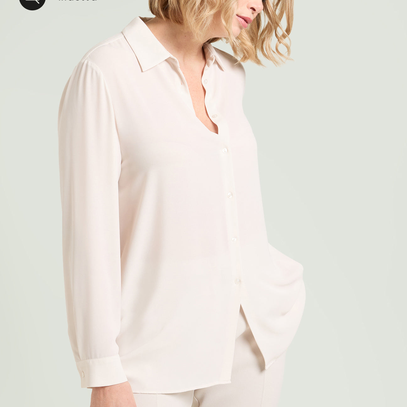 CAMICIA IN DOPPIA GEORGETTE