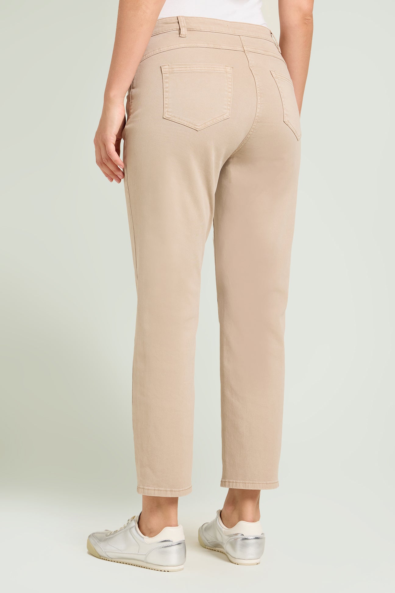 PANTALONI CINQUE TASCHE IN WINTER DRILL