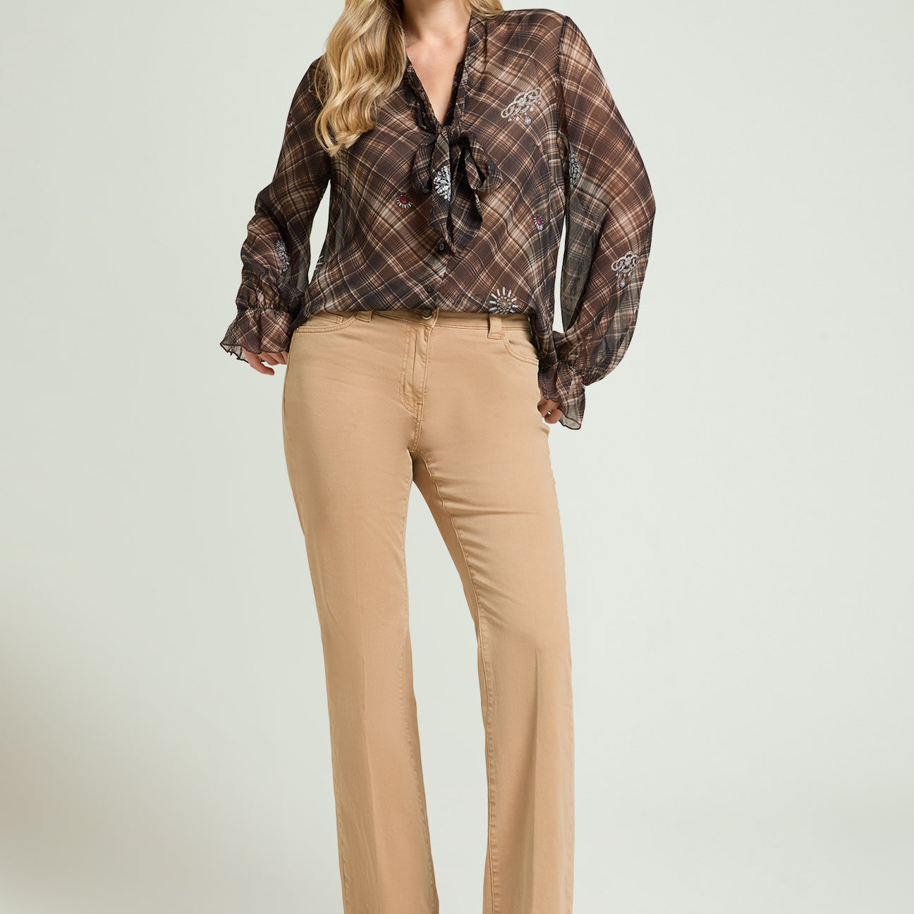 PANTALONI 5 TASCHE BOOTCUT