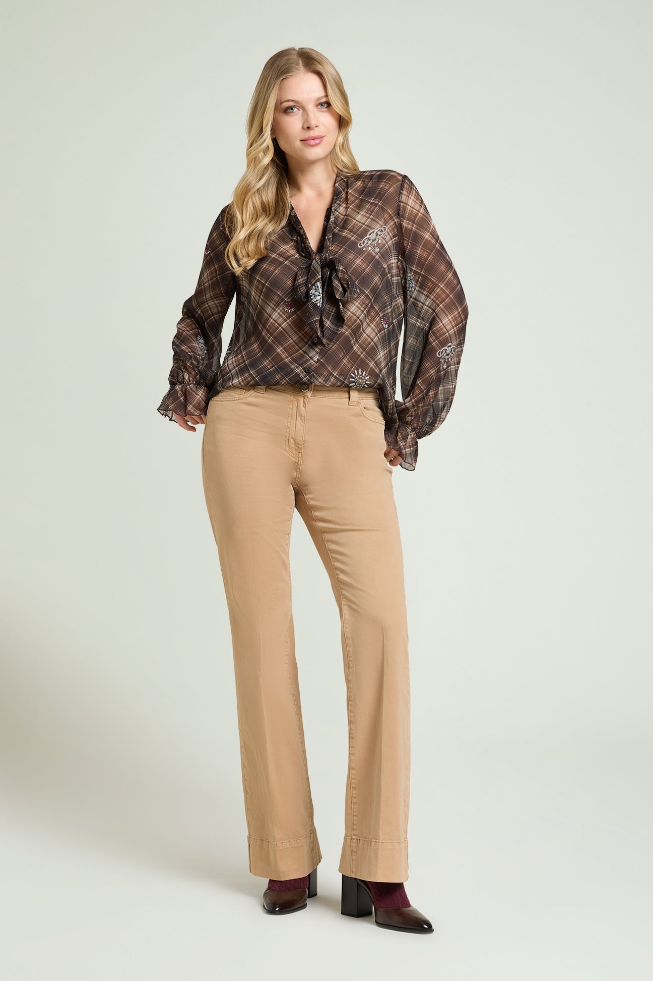 PANTALONI 5 TASCHE BOOTCUT
